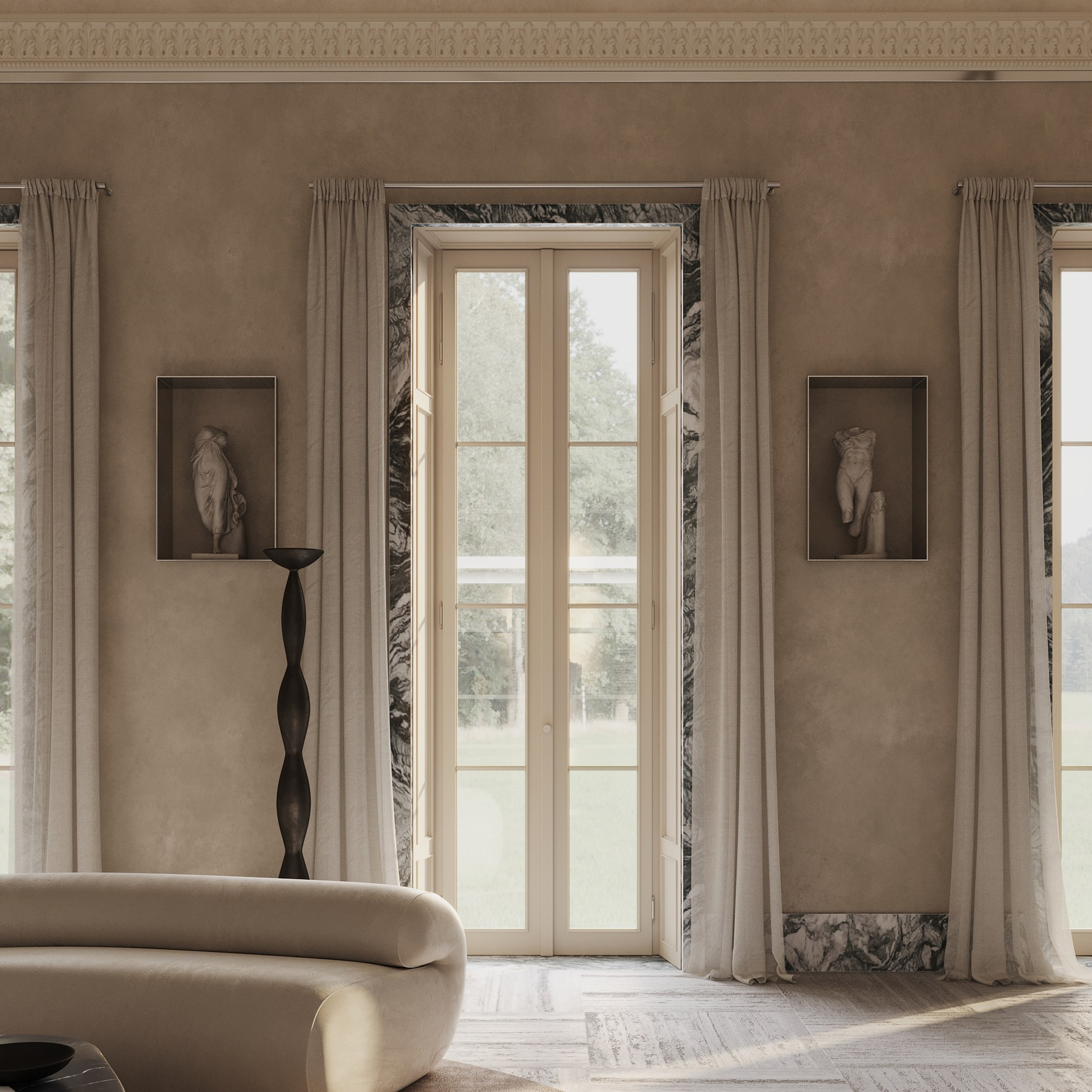 Villa Milano. Ans.render. Студия архитектурной визуализации