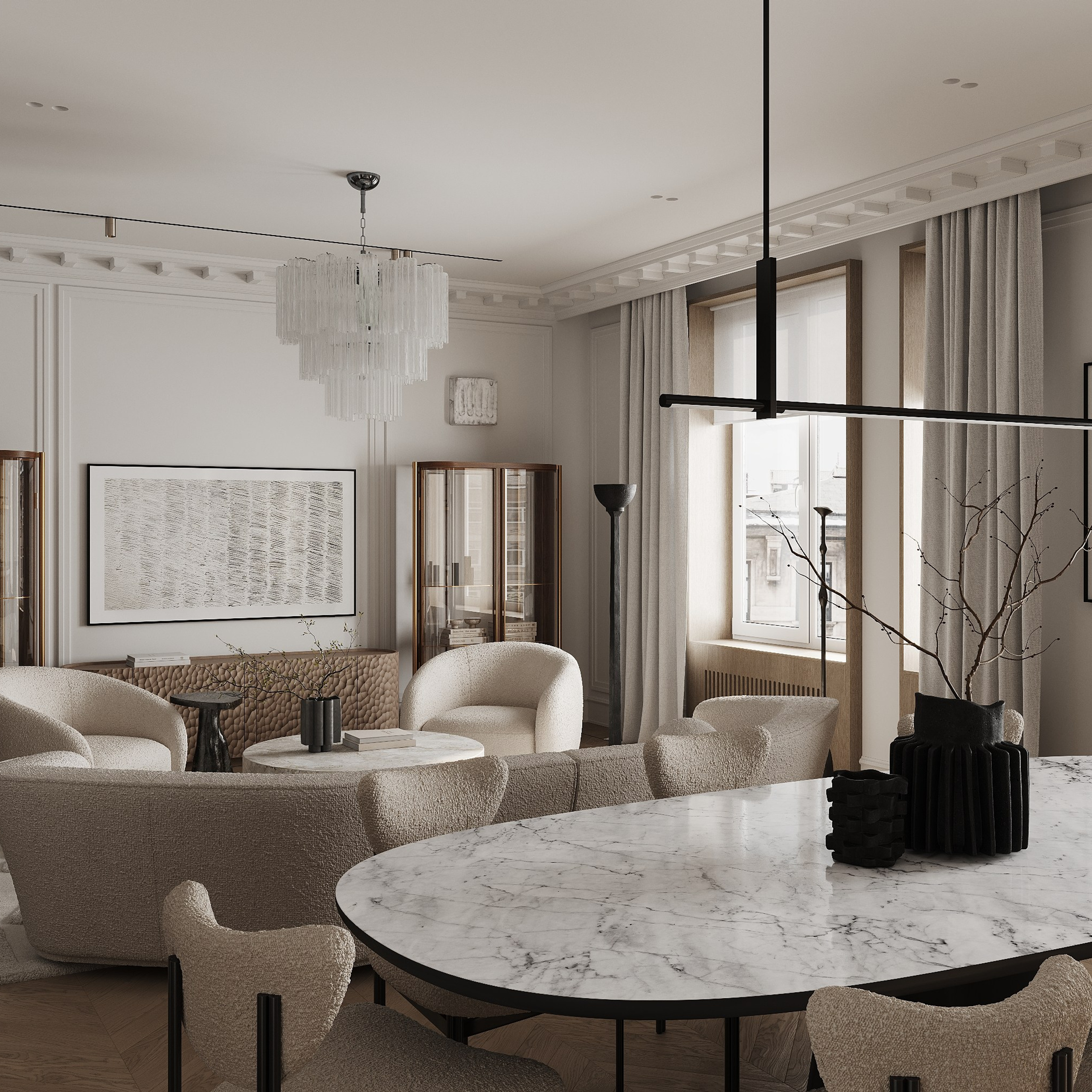 Остоженка. Ans.render. Студия архитектурной визуализации