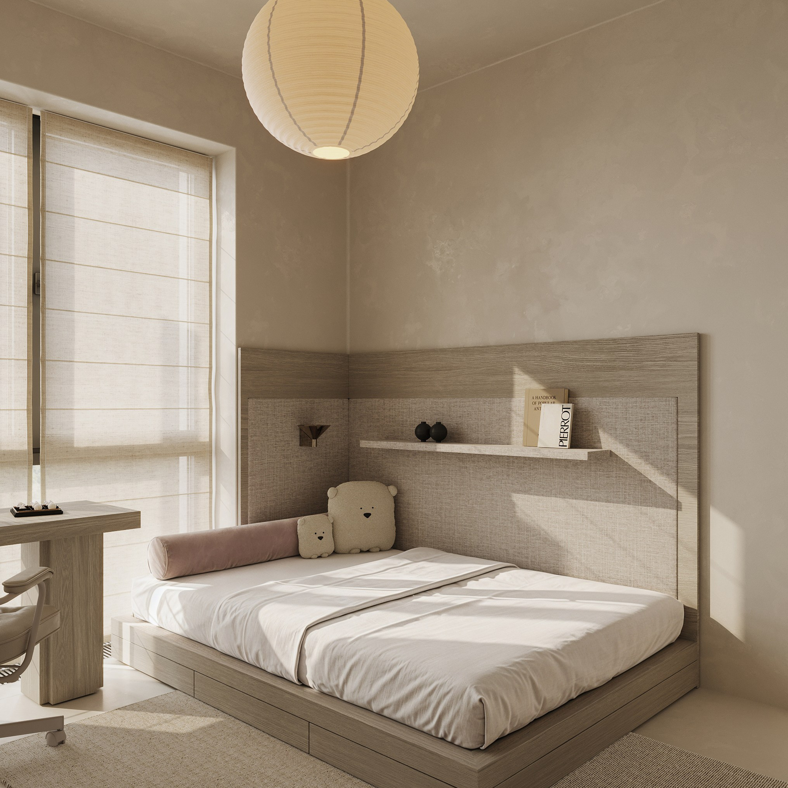 Casa Japandi. Ans.render. Студия архитектурной визуализации