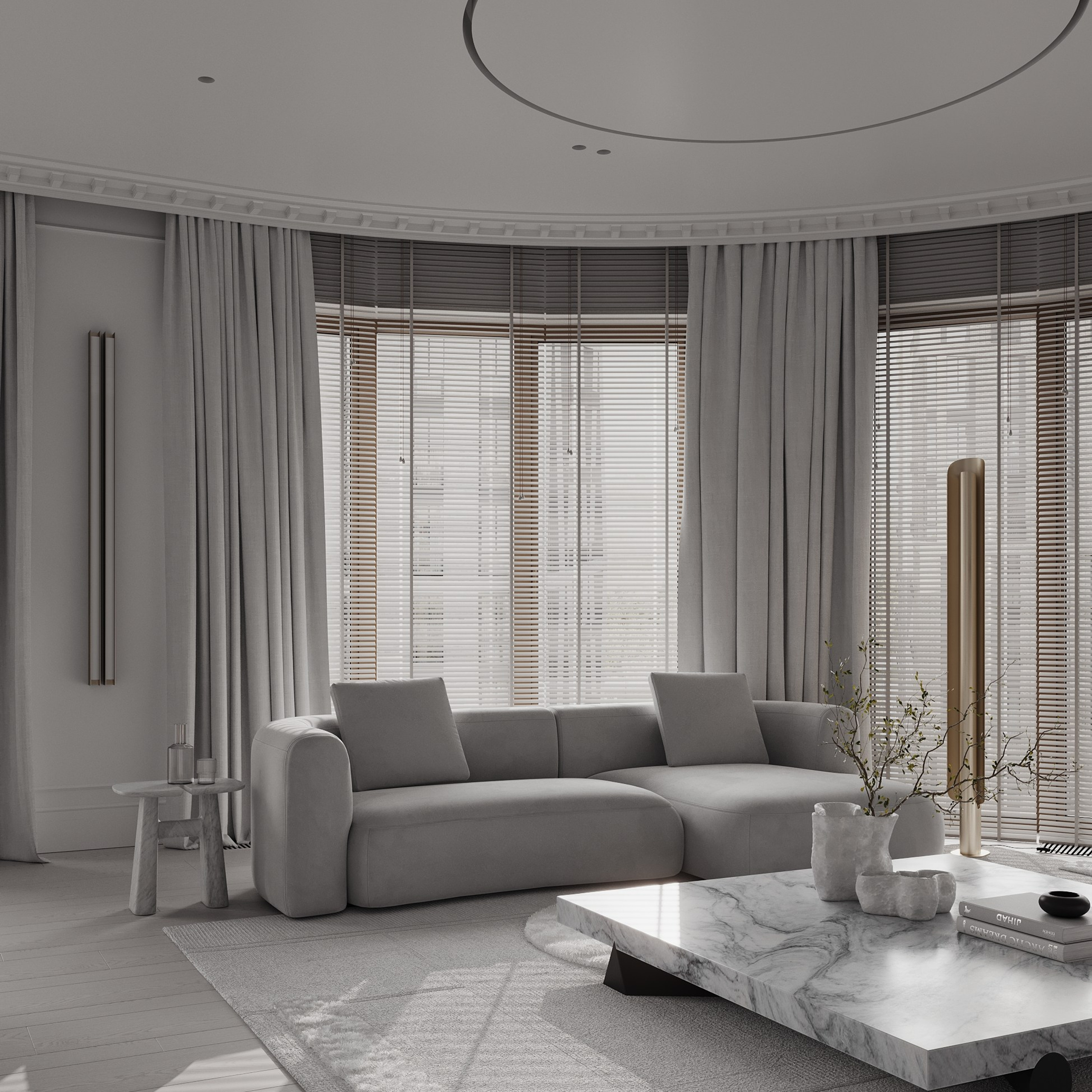 Садовые кварталы QR. Ans.render. Студия архитектурной визуализации