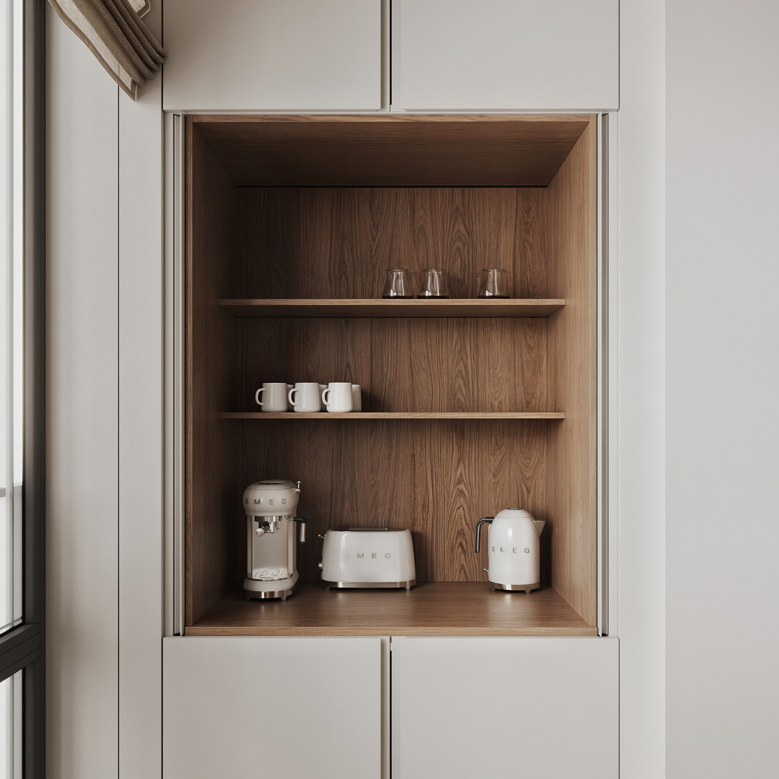 Большая семерка. Ans.render. Architectural visualisation studio