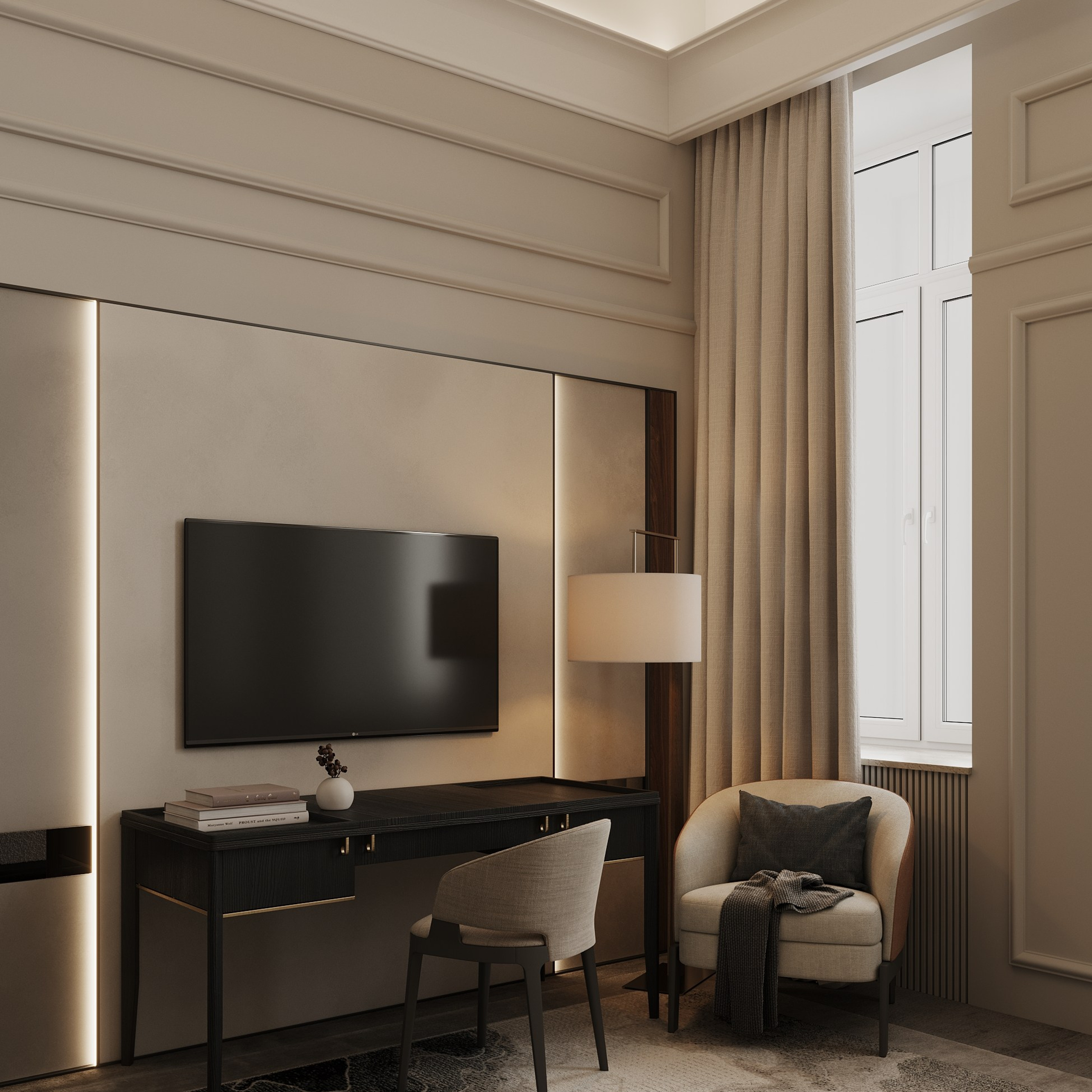 Отель Пекин. Ans.render. Студия архитектурной визуализации