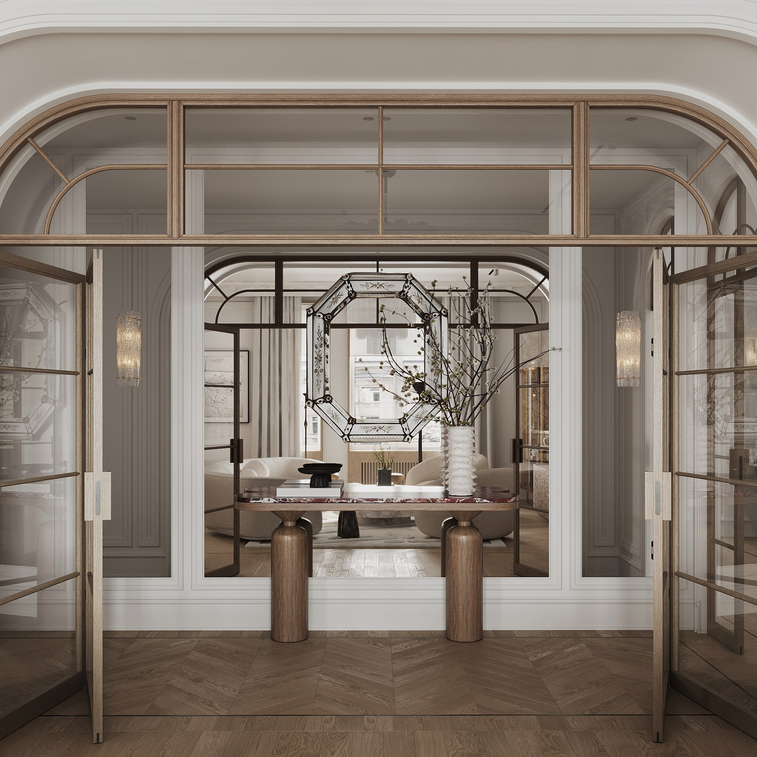 Остоженка. Ans.render. Студия архитектурной визуализации