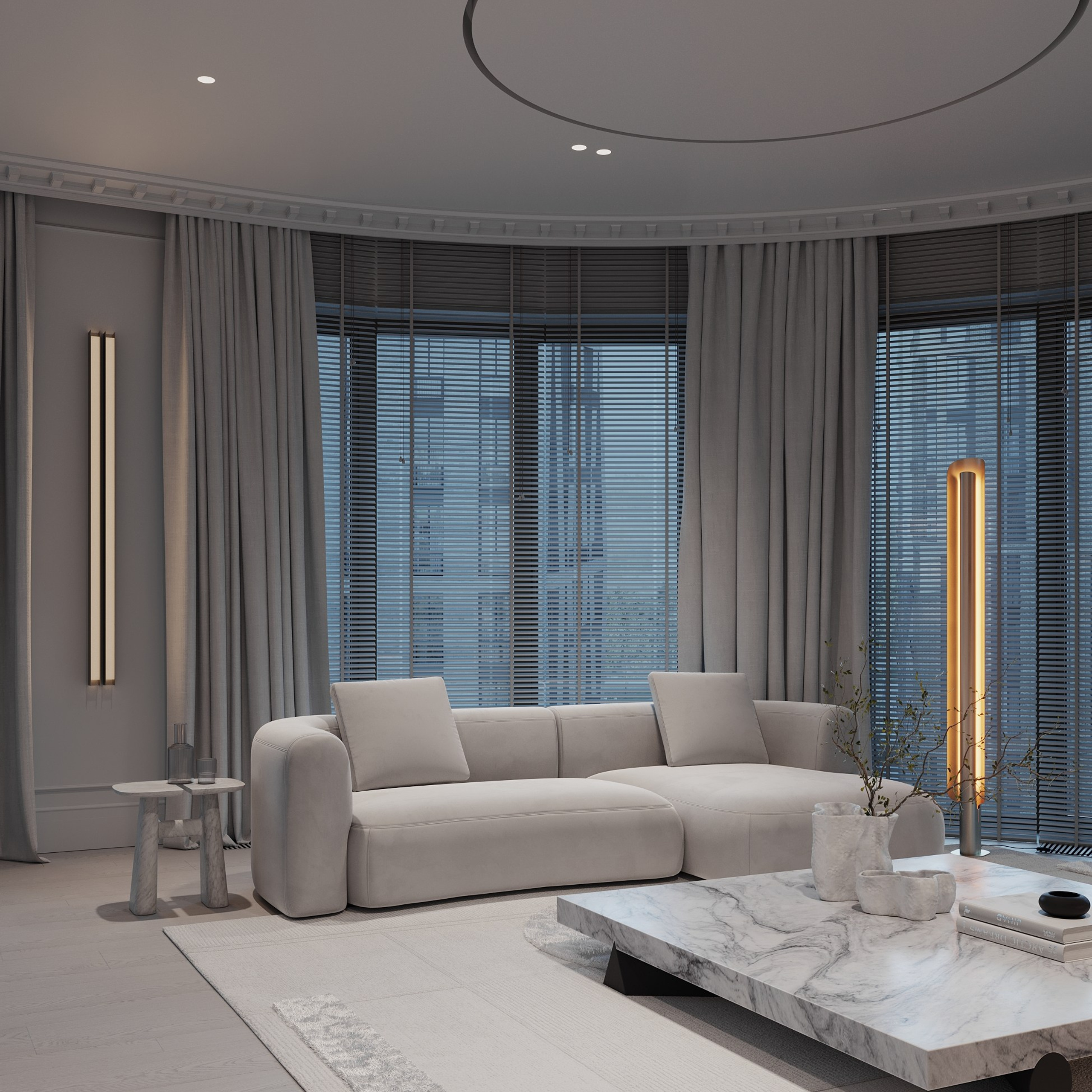 Садовые кварталы QR. Ans.render. Студия архитектурной визуализации