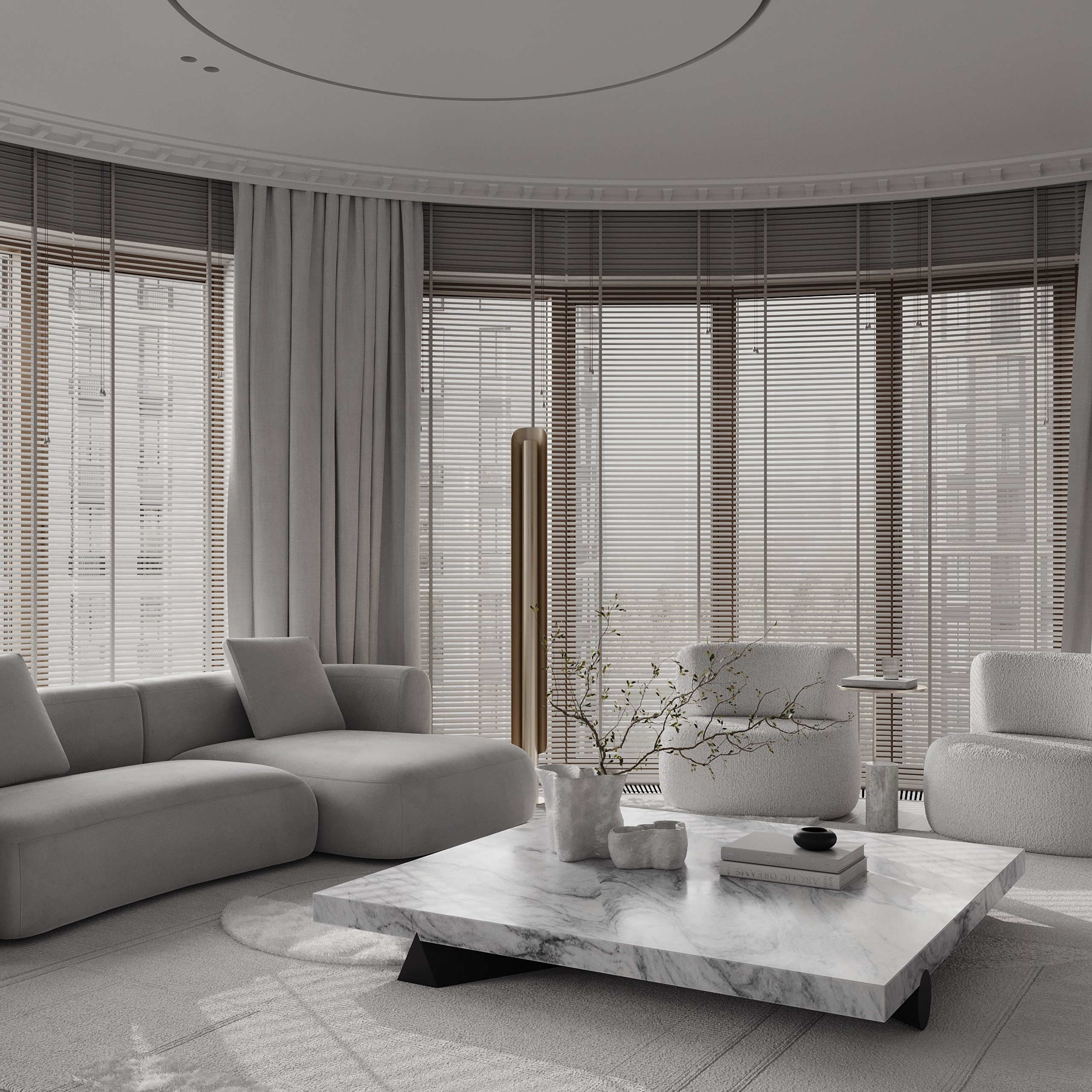 Садовые кварталы QR. Ans.render. Студия архитектурной визуализации