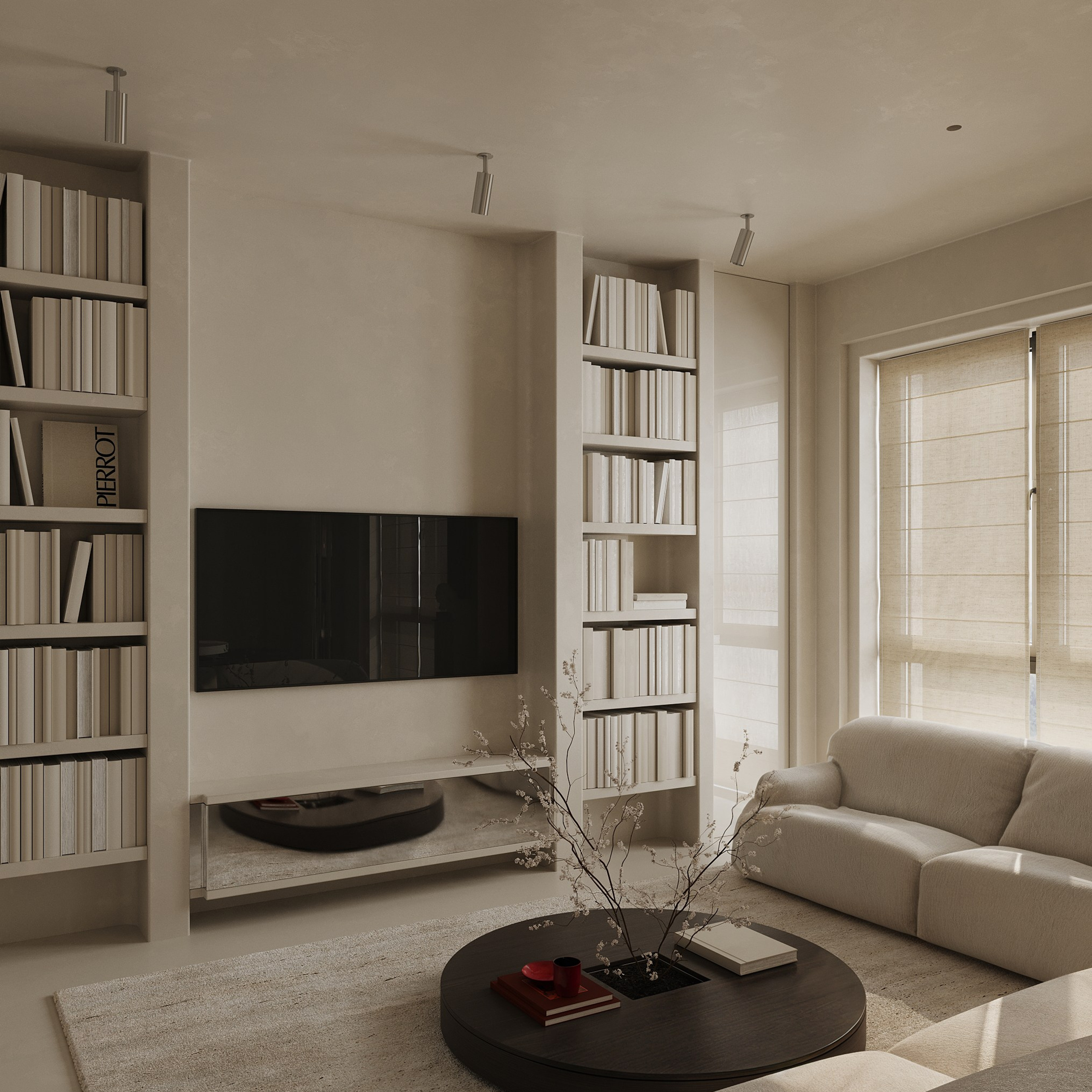 Casa Japandi. Ans.render. Студия архитектурной визуализации