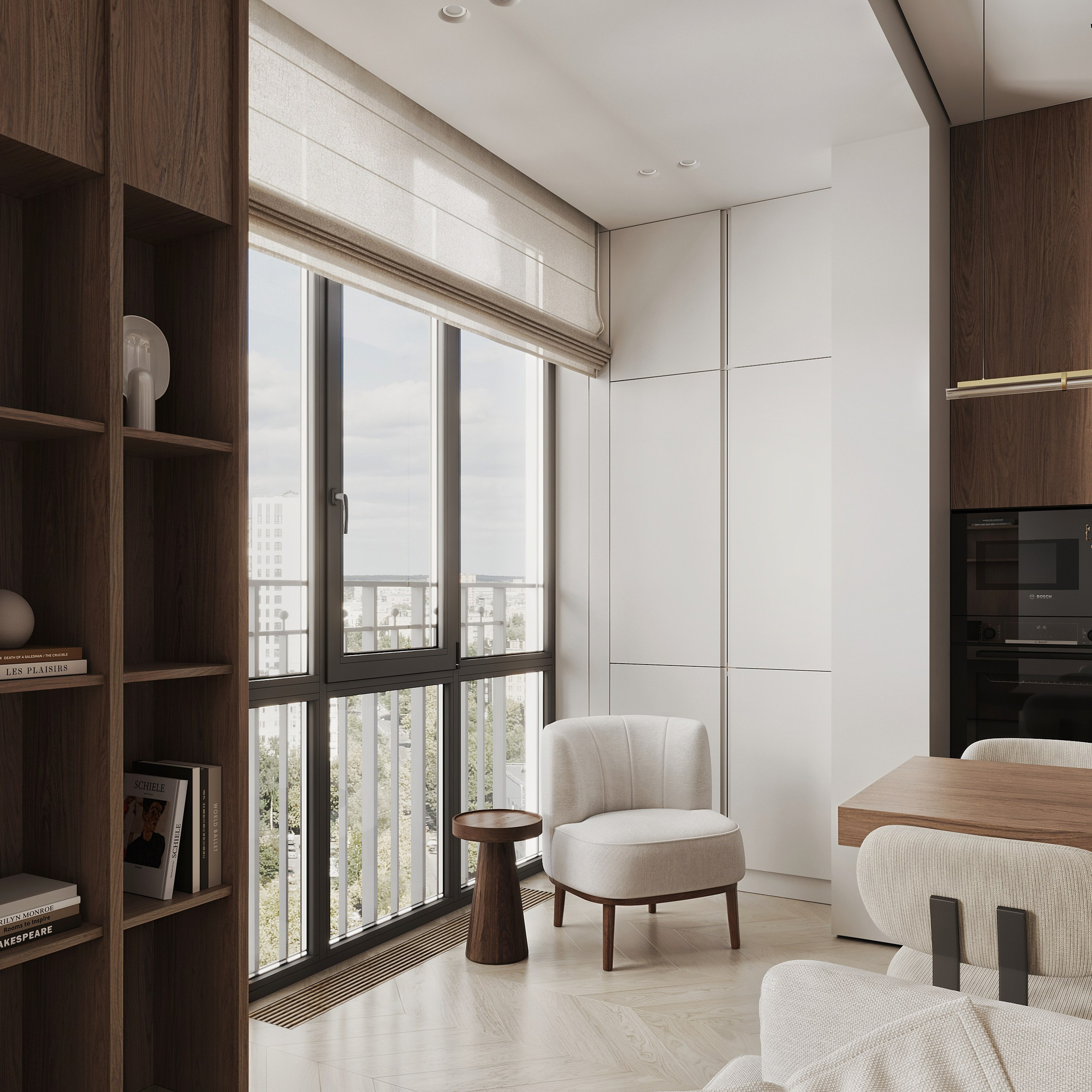 Большая семерка. Ans.render. Architectural visualisation studio