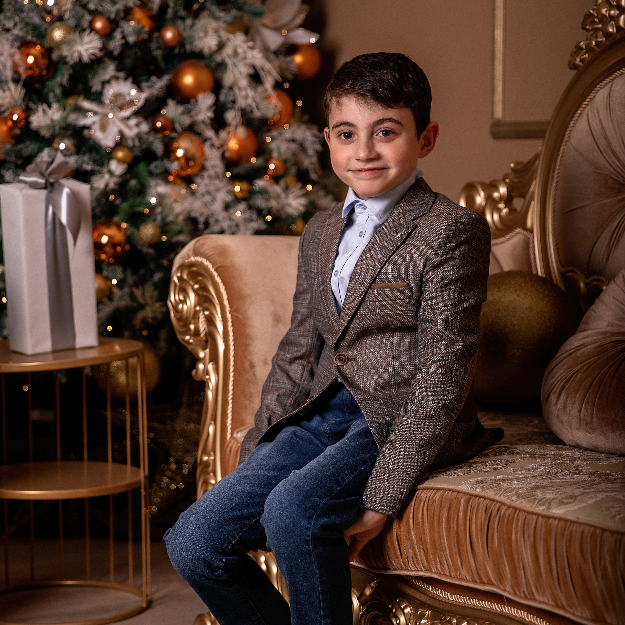 Новогодняя семейная фотосессия