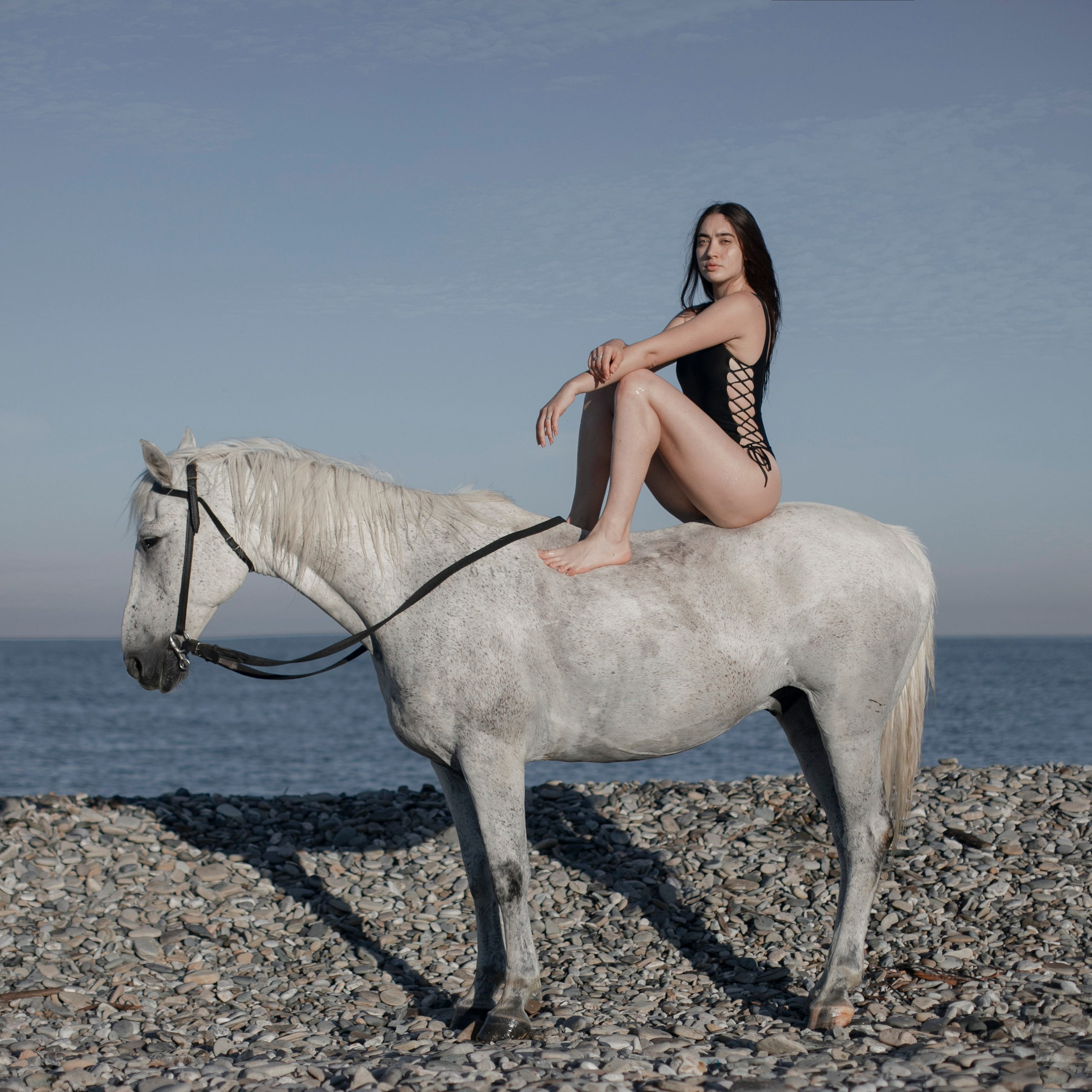 Конная прогулка.