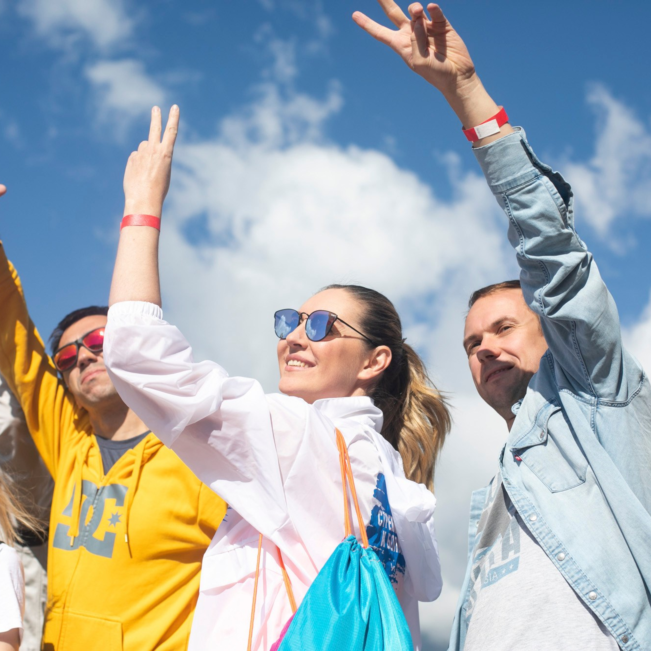 Gazprom team building.