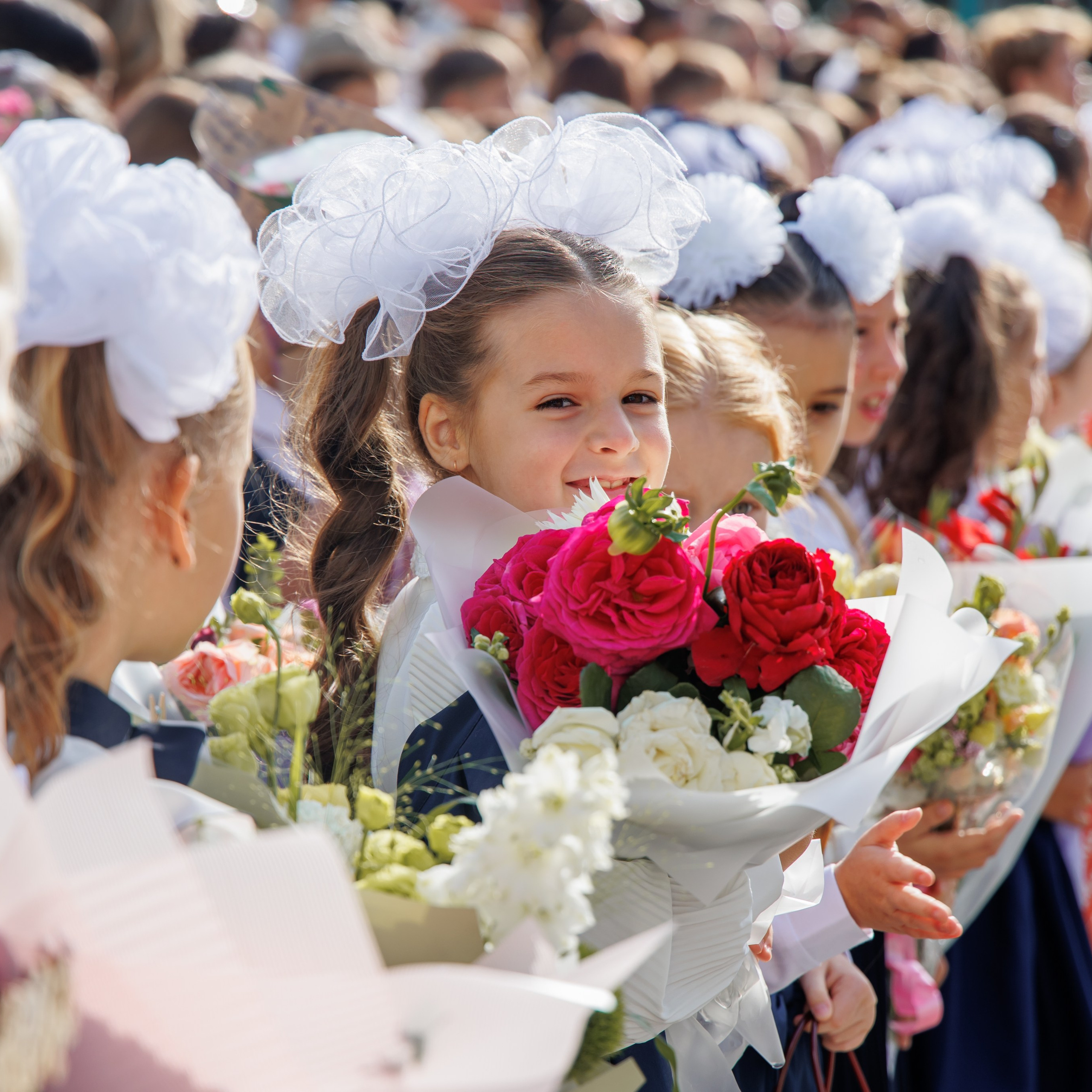 Варианты первоклашка. Школьный фотограф Саратов Золотарь Ольга
