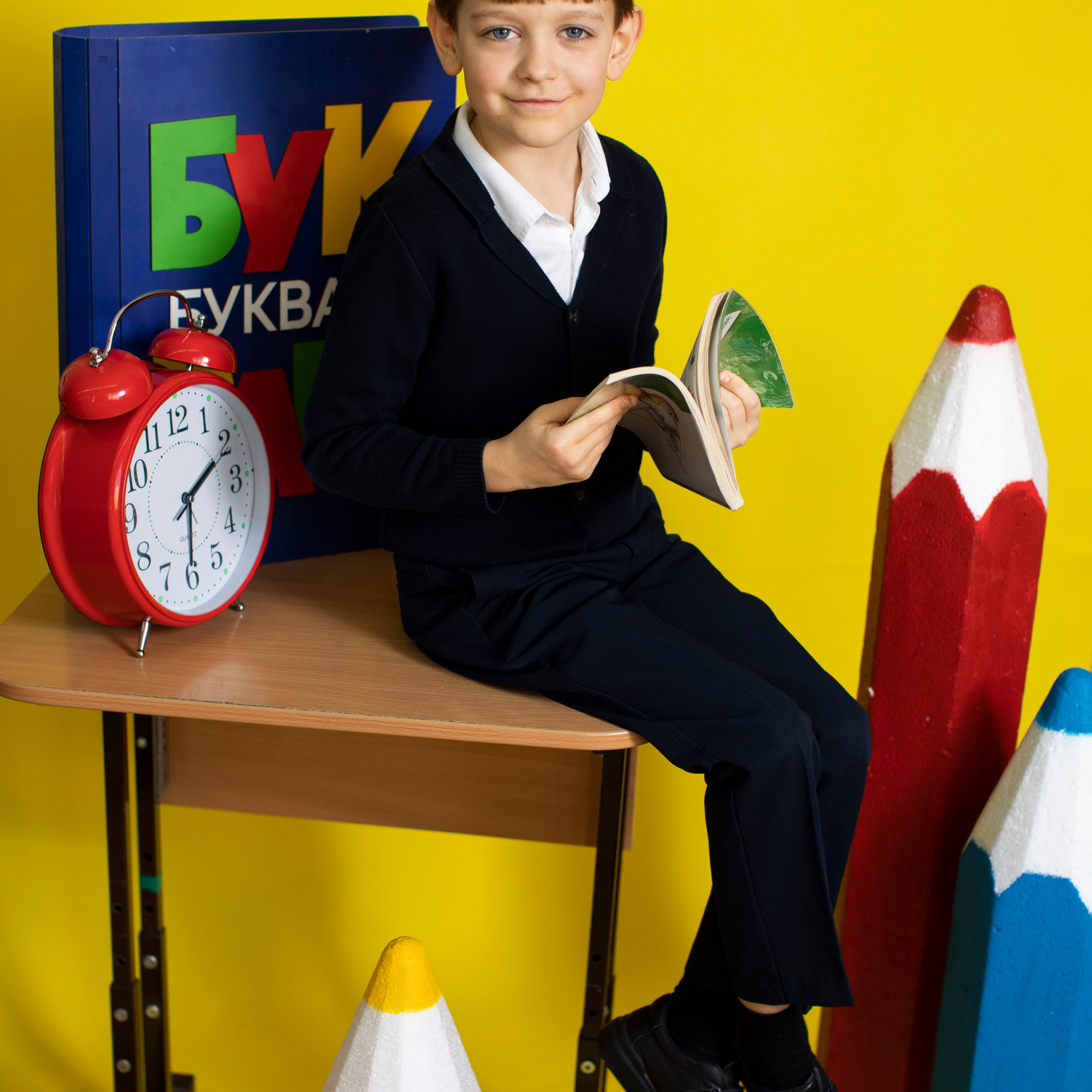 В спортзале с карандашами. Детский и школьный фотограф Тюмени Наталья Максимова