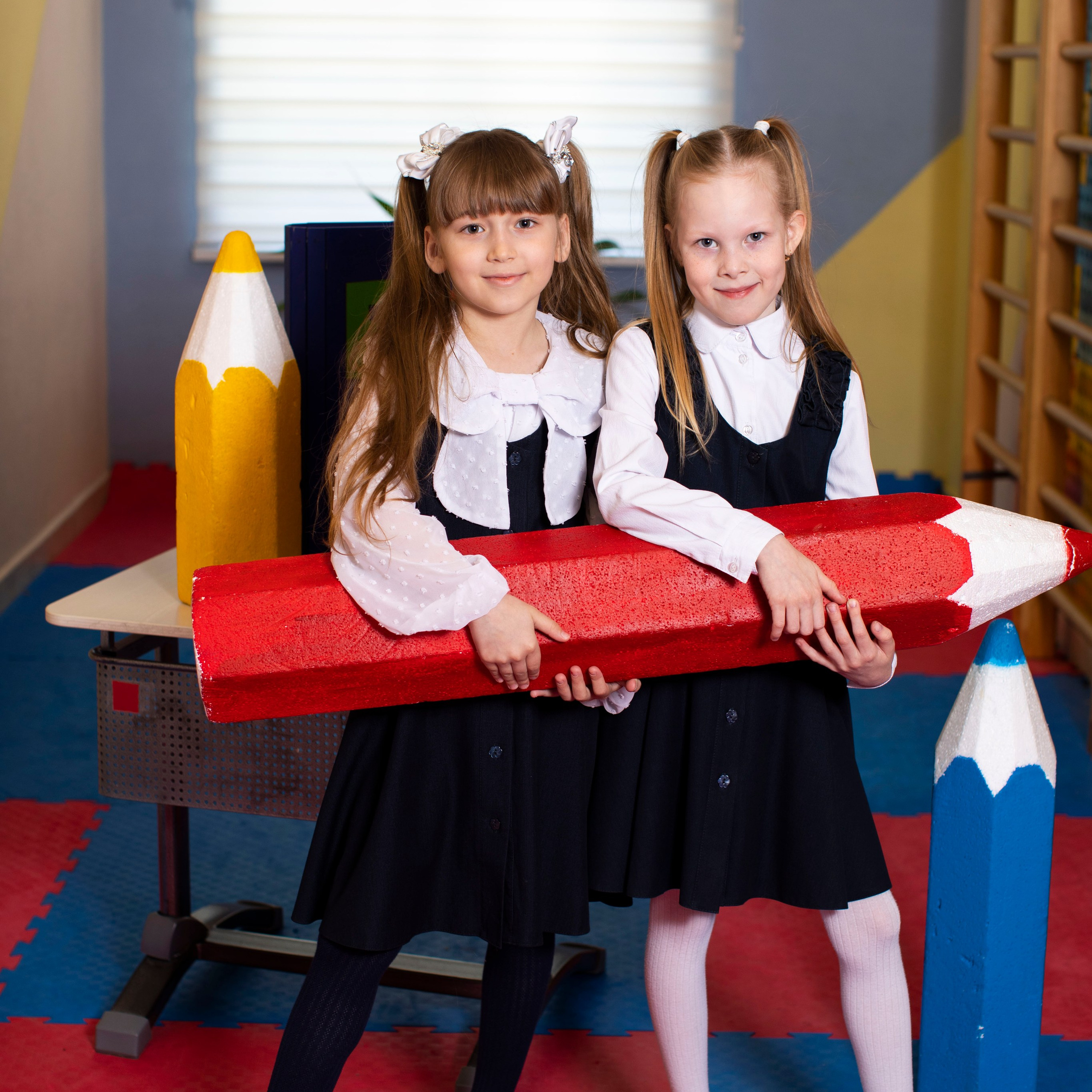 В спортзале с карандашами. Детский и школьный фотограф Тюмени Наталья Максимова