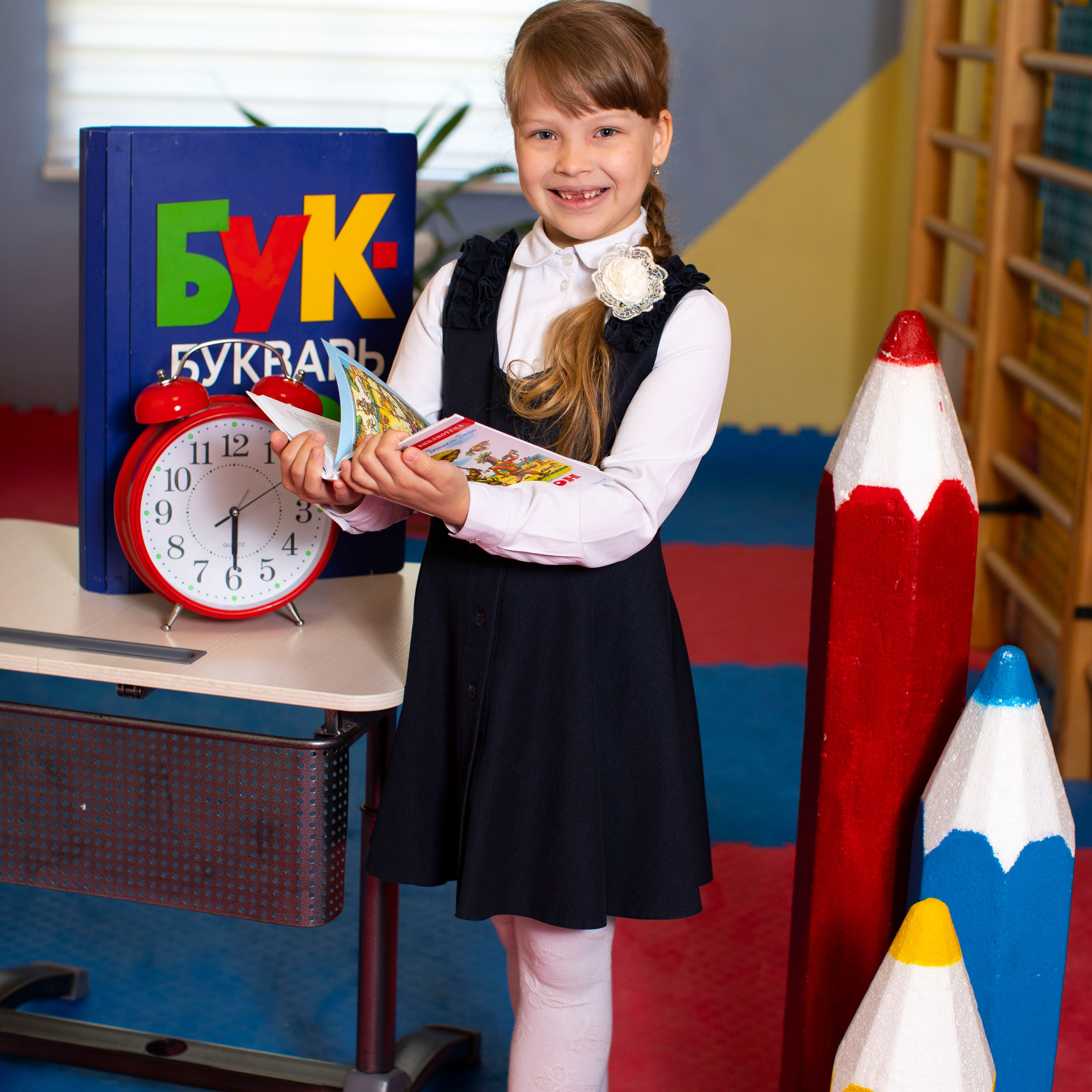 В спортзале с карандашами. Детский и школьный фотограф Тюмени Наталья Максимова