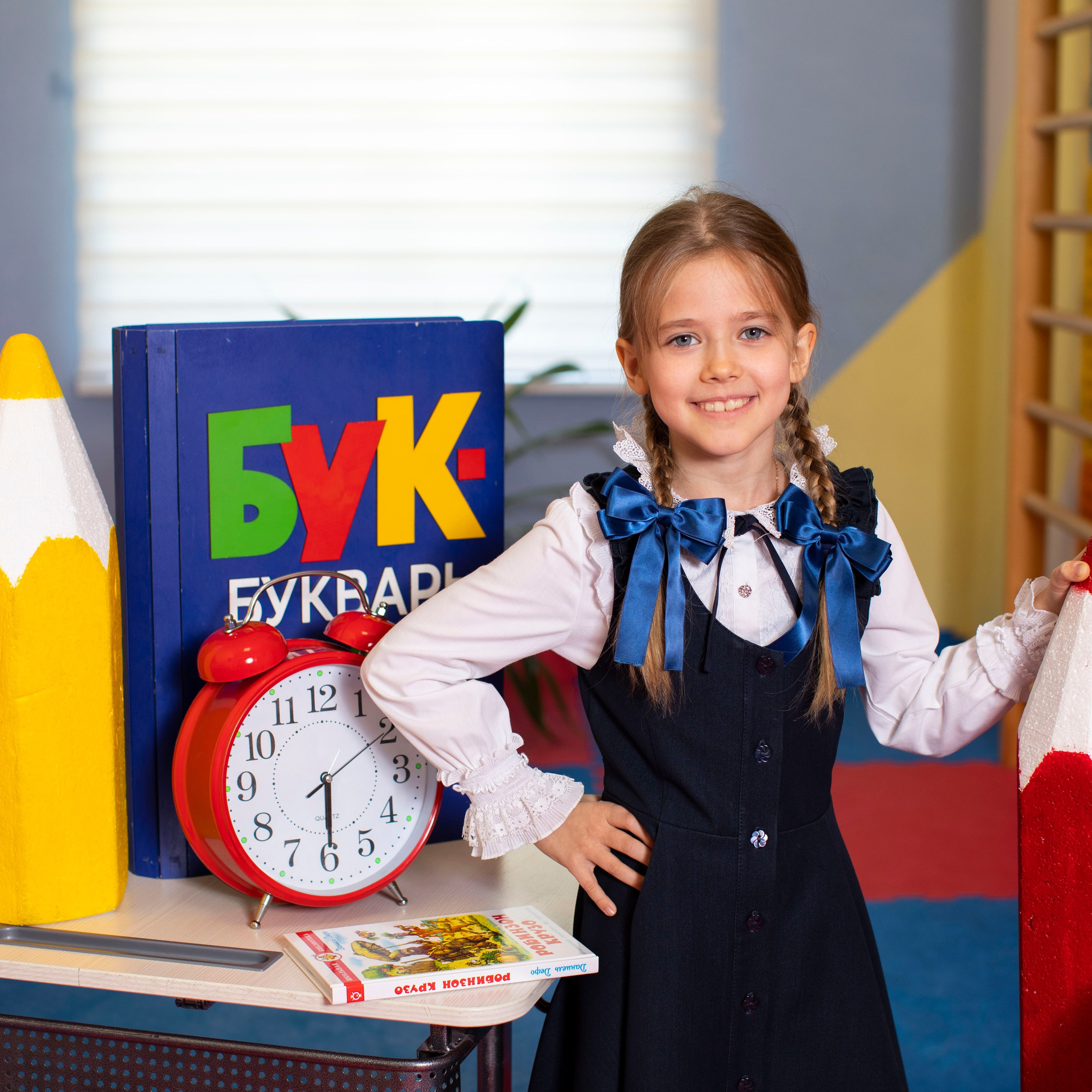 В спортзале с карандашами. Детский и школьный фотограф Тюмени Наталья Максимова