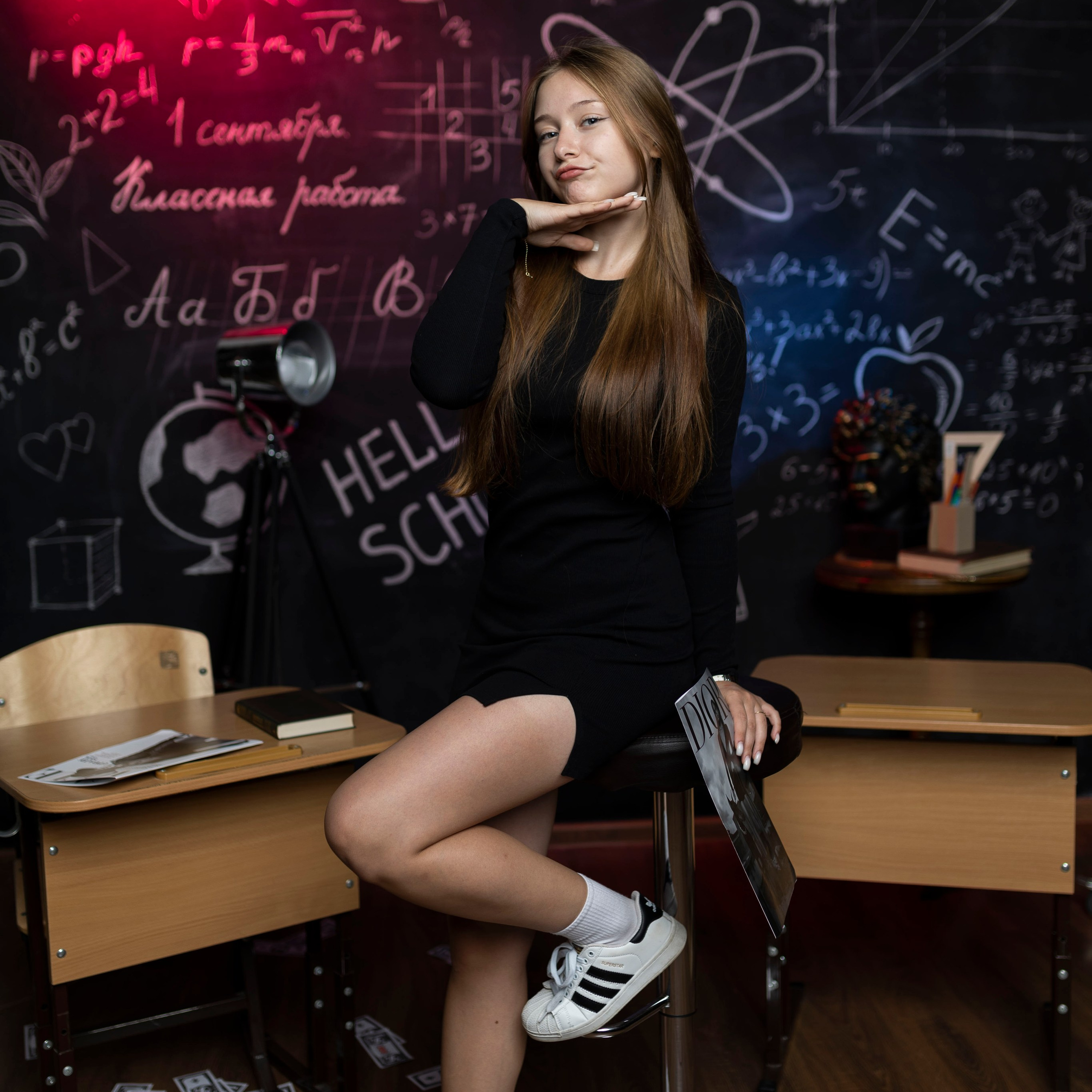 Яркая съемка для школьного альбома. Детский и школьный фотограф Тюмени Наталья Максимова