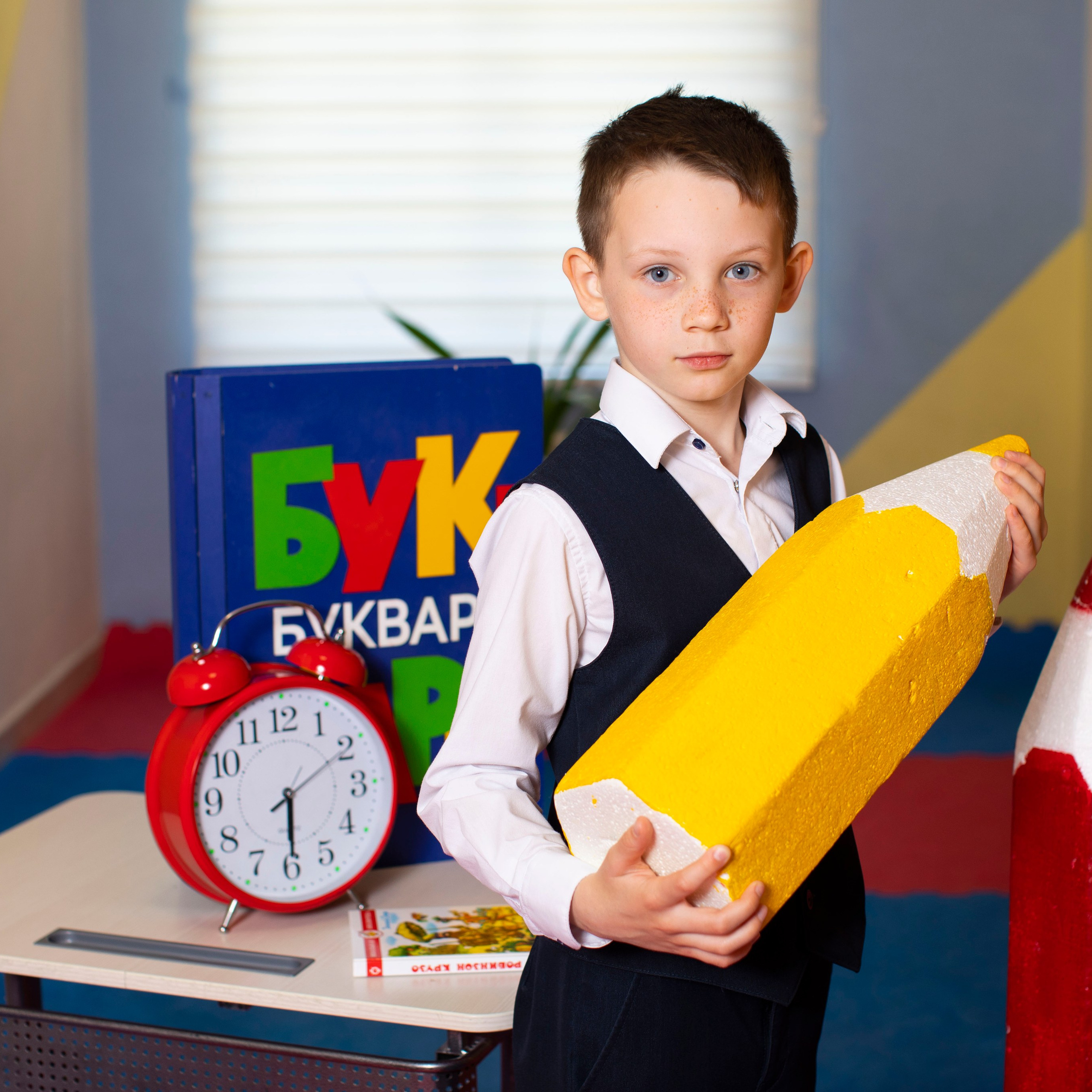 В спортзале с карандашами. Детский и школьный фотограф Тюмени Наталья Максимова
