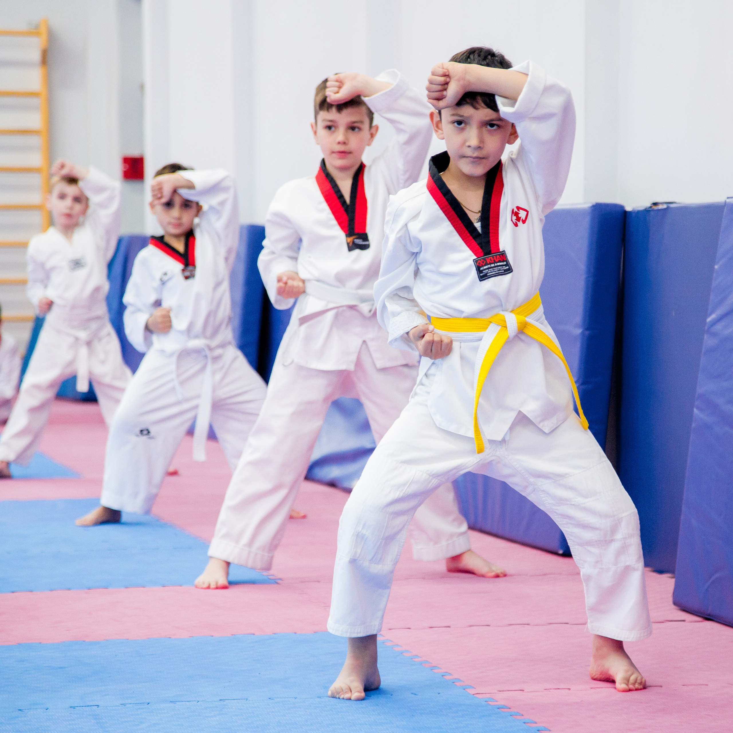 Желтый пояс по тхеквандо