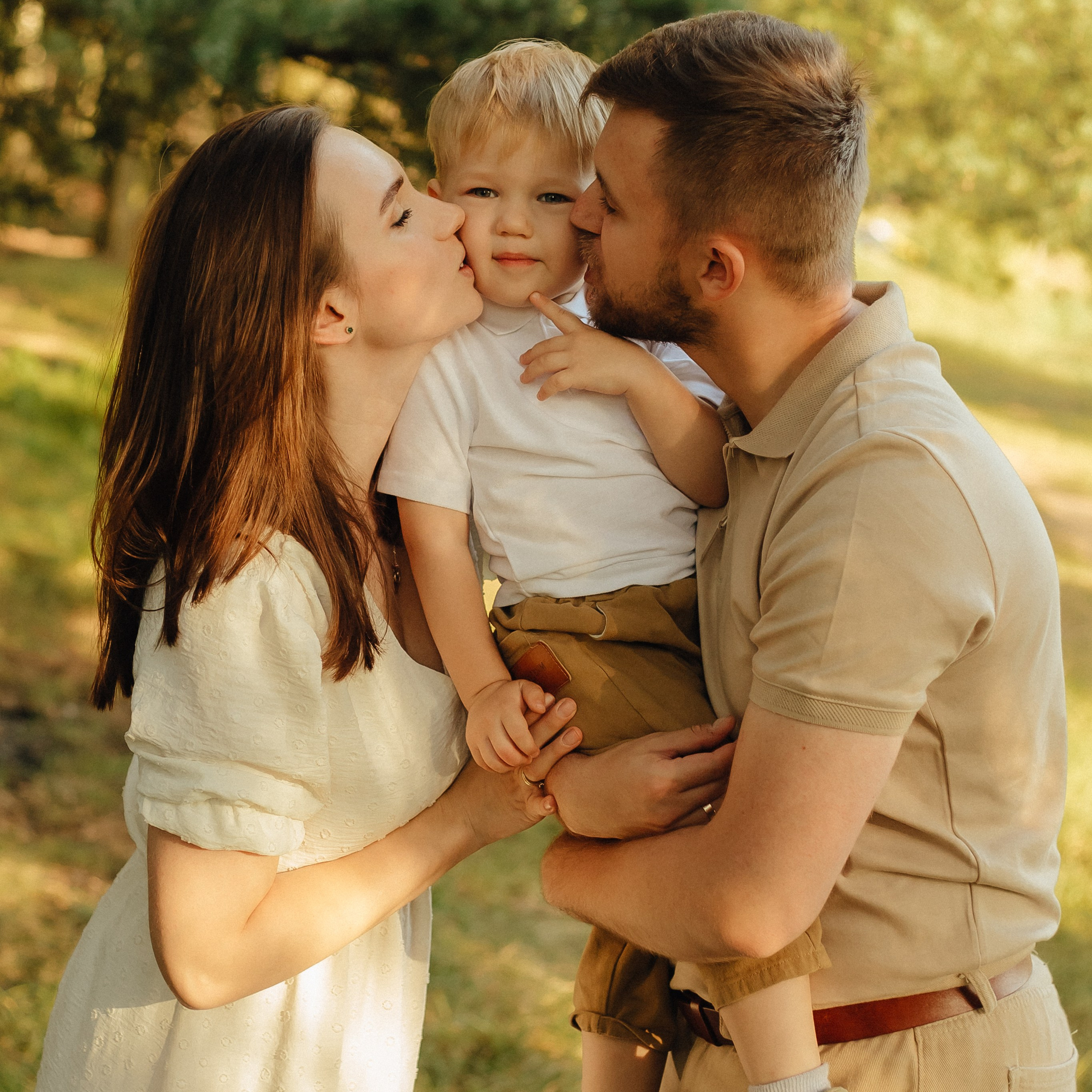 Екатерина с&nbsp;мужем и&nbsp;сыночком