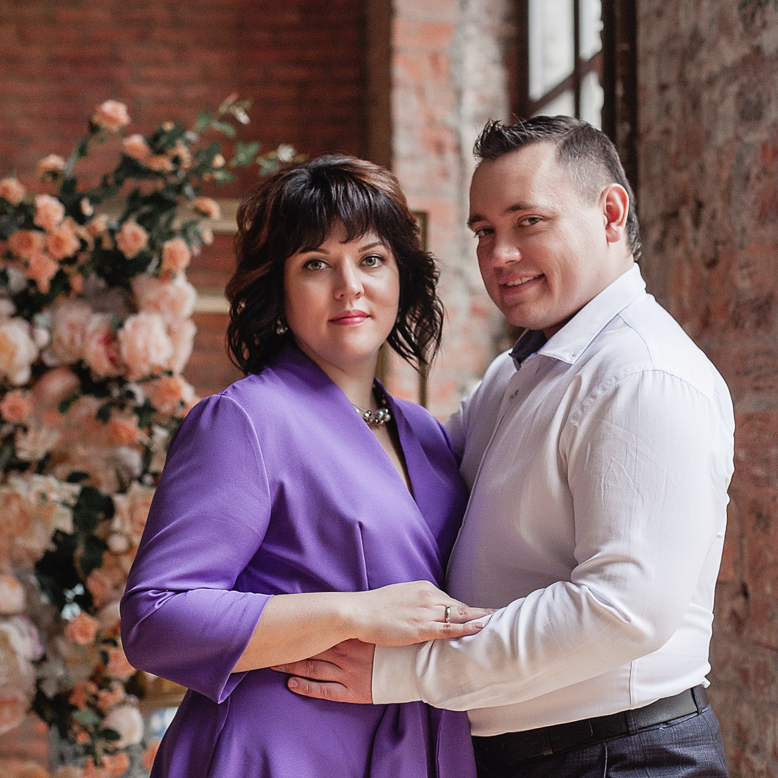 Студийная свадебная фотосессия