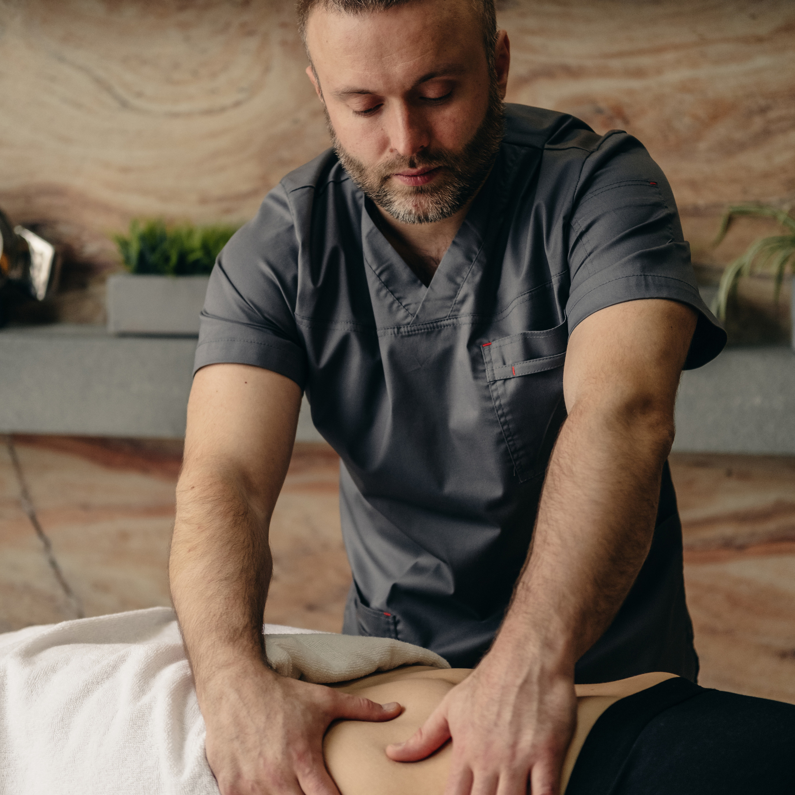 контентный фотограф для массажиста 