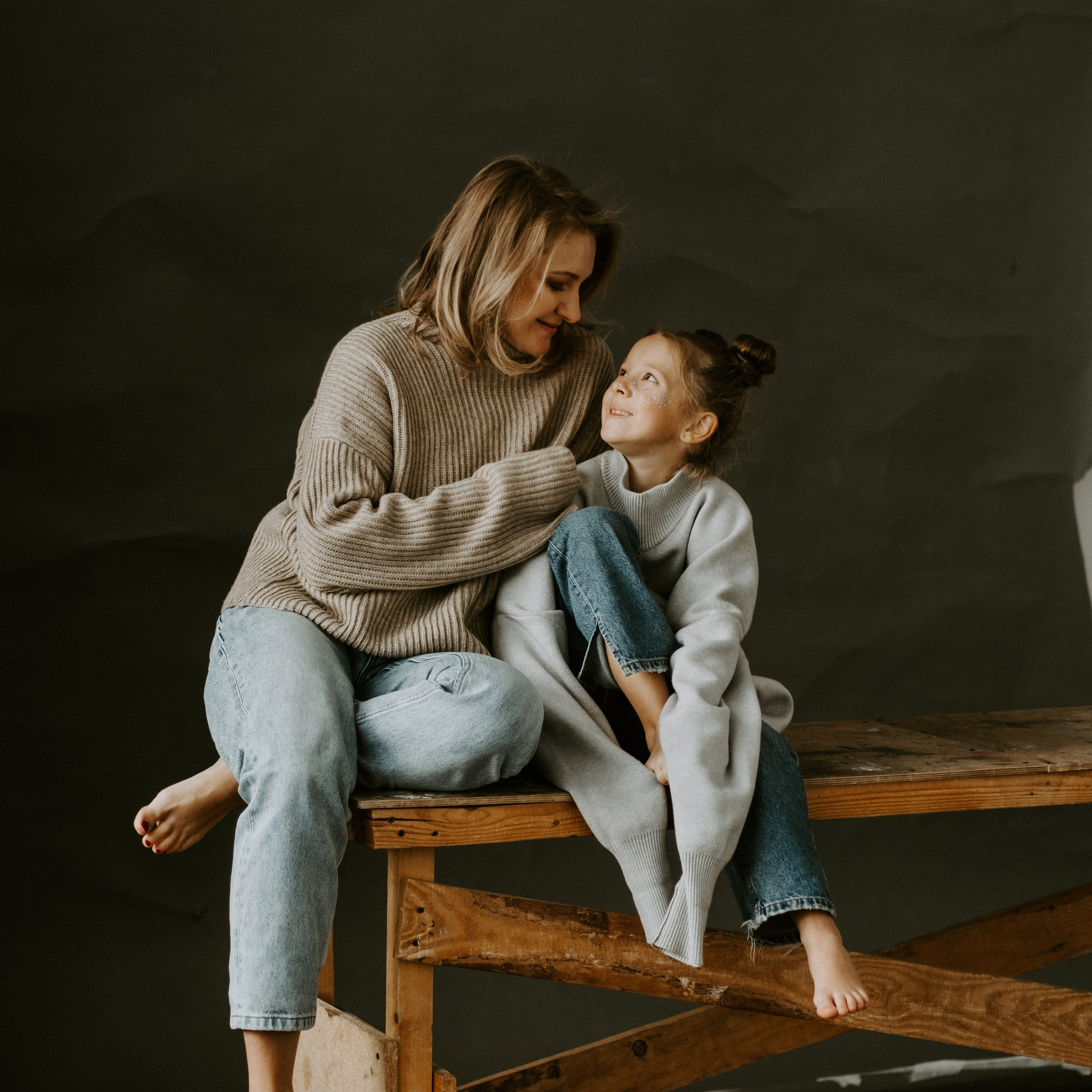 Мама и дочка∞