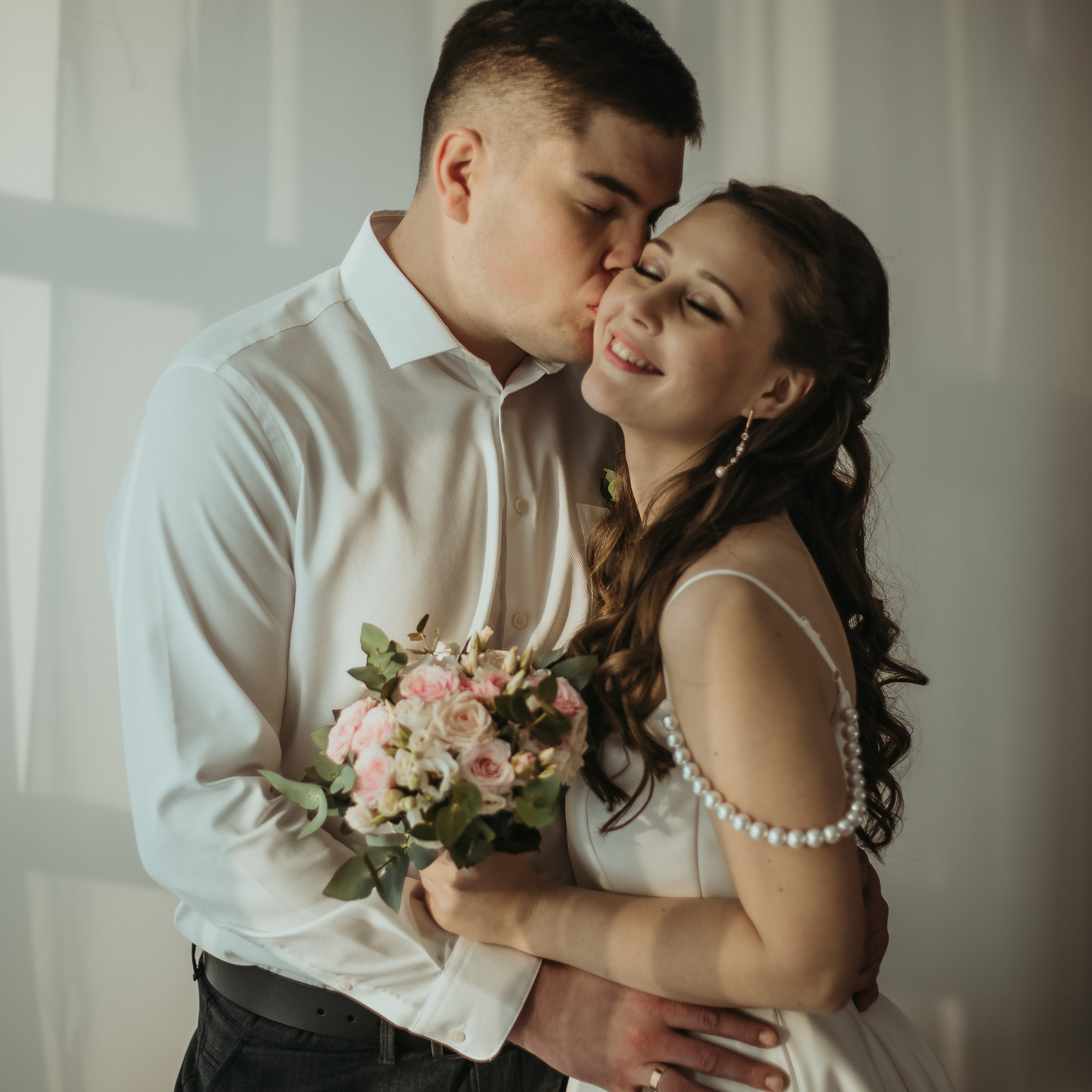 Студийные свадебные съёмки. Свадебный и семейный фотограф Можга-Ижевск Ксения Романова