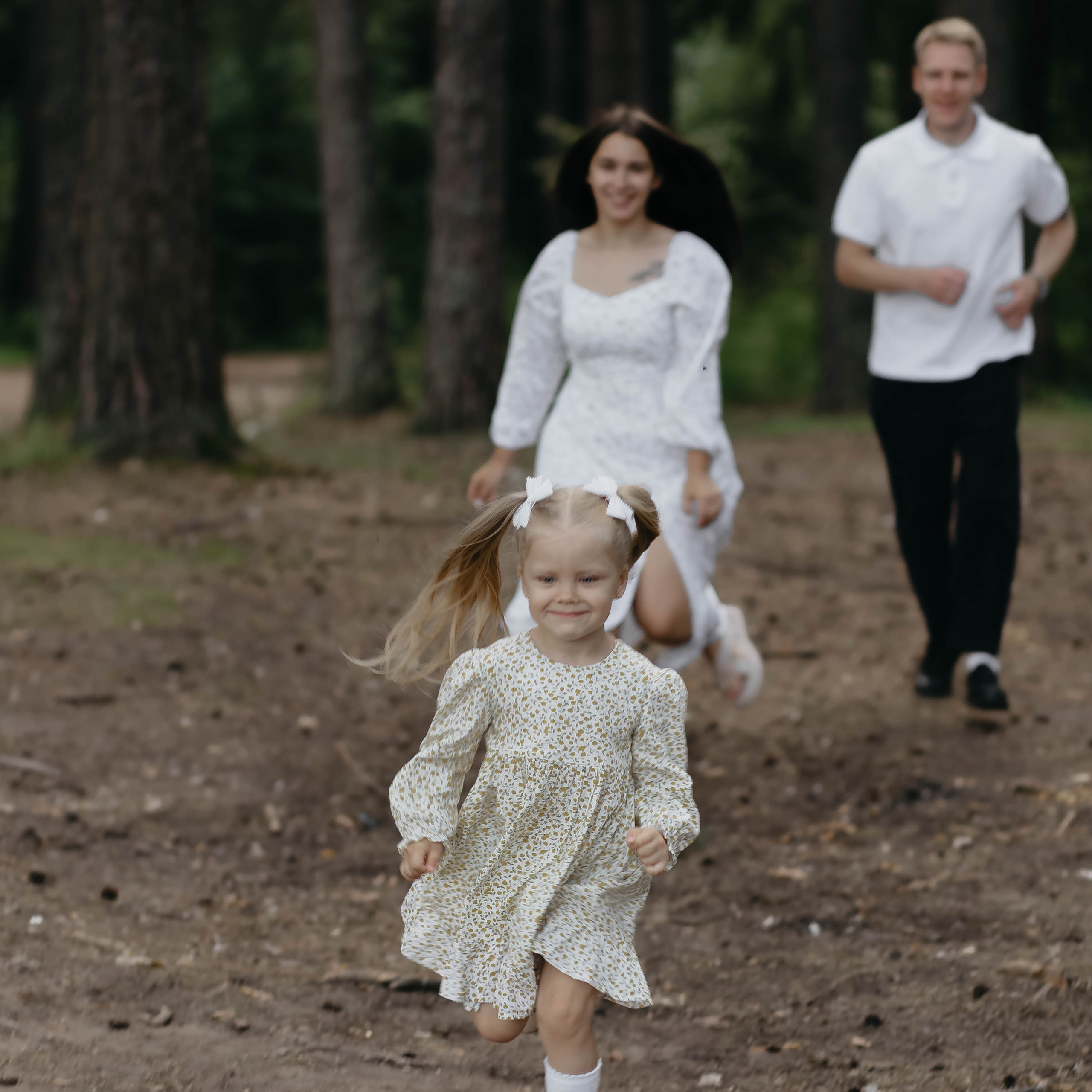 на природе