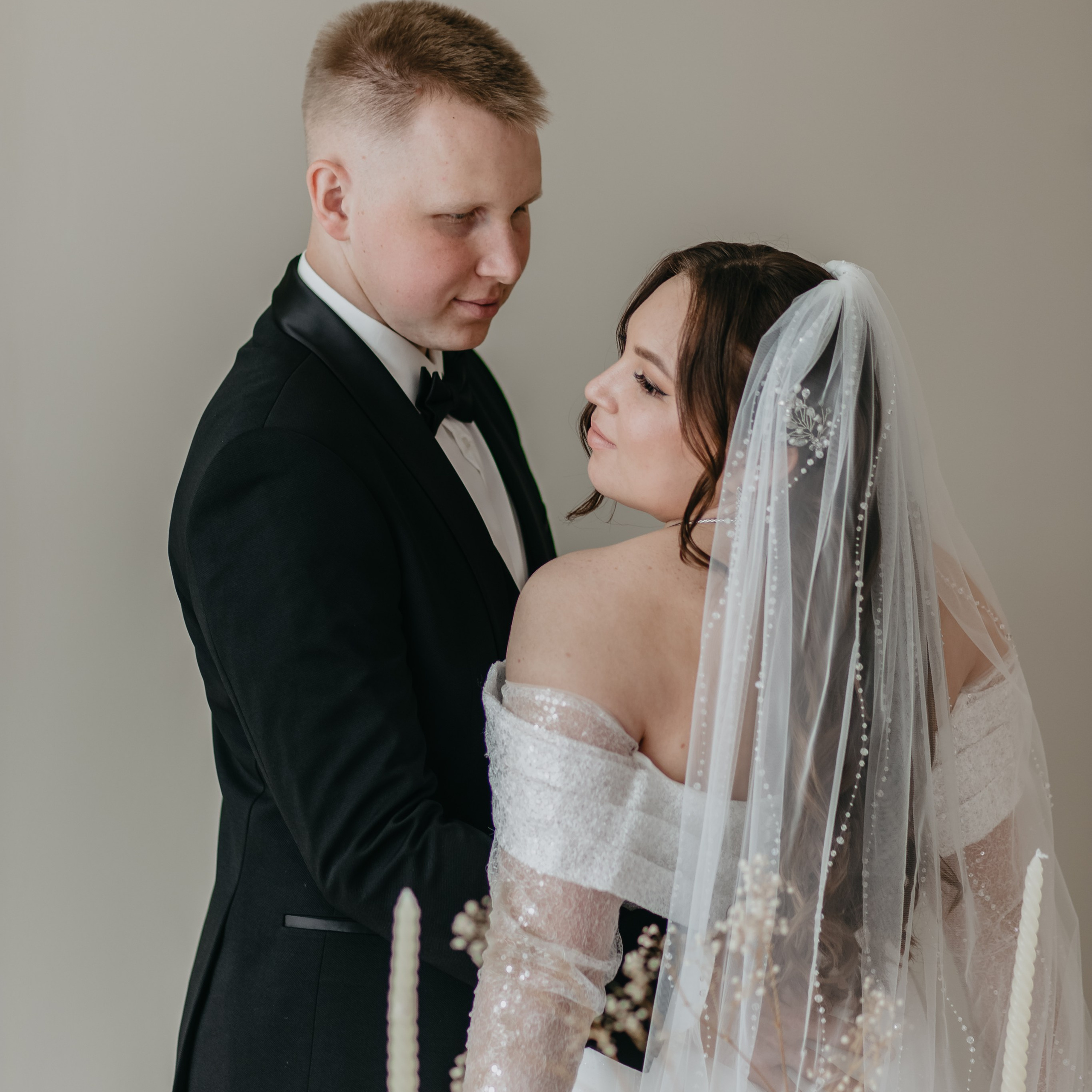 Студийные свадебные съёмки. Свадебный и семейный фотограф Можга-Ижевск Ксения Романова