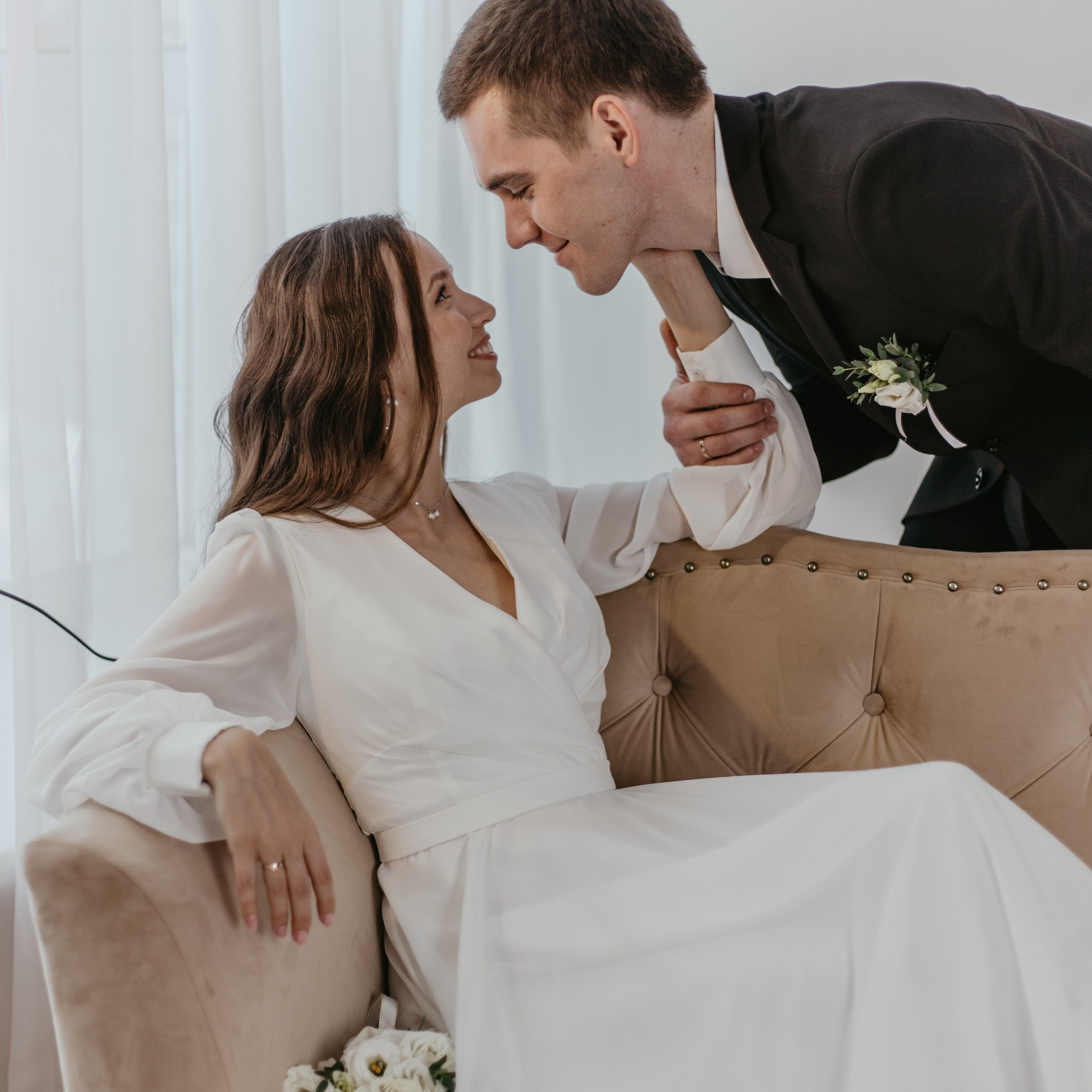 Студийные свадебные съёмки. Свадебный и семейный фотограф Можга-Ижевск Ксения Романова