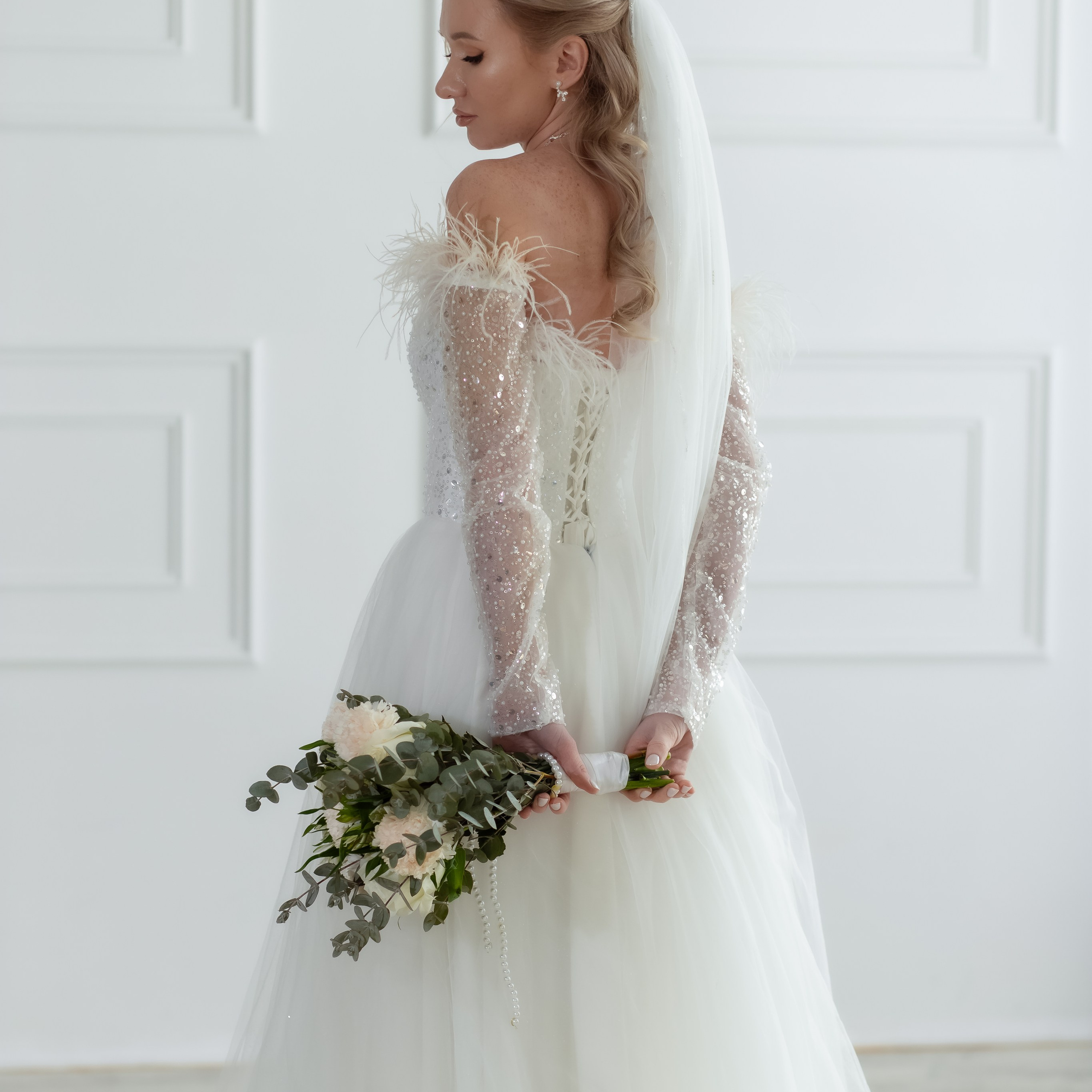 Студийные свадебные съёмки. Свадебный и семейный фотограф Можга-Ижевск Ксения Романова