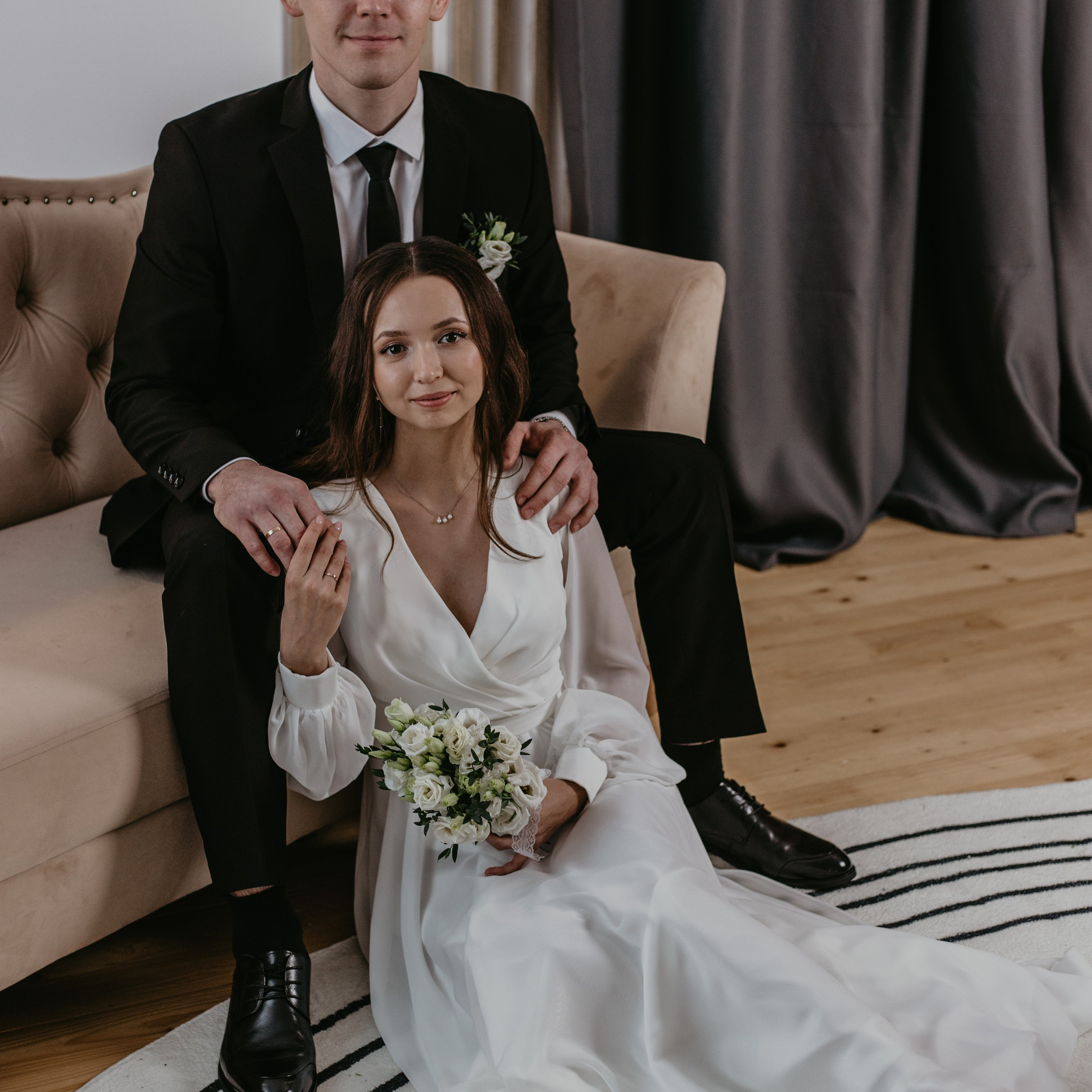 Студийные свадебные съёмки. Свадебный и семейный фотограф Можга-Ижевск Ксения Романова
