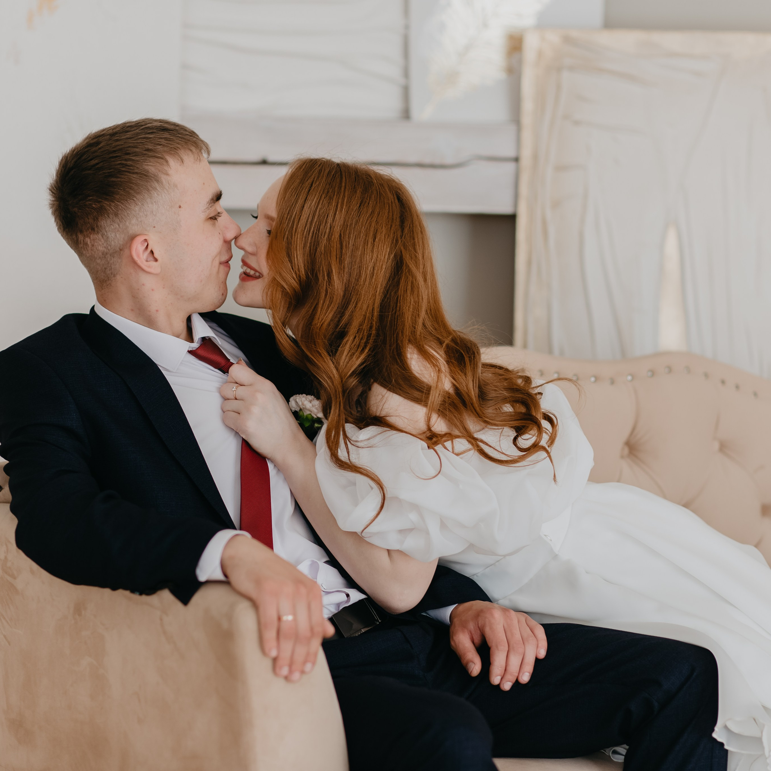 Студийные свадебные съёмки. Свадебный и семейный фотограф Можга-Ижевск Ксения Романова