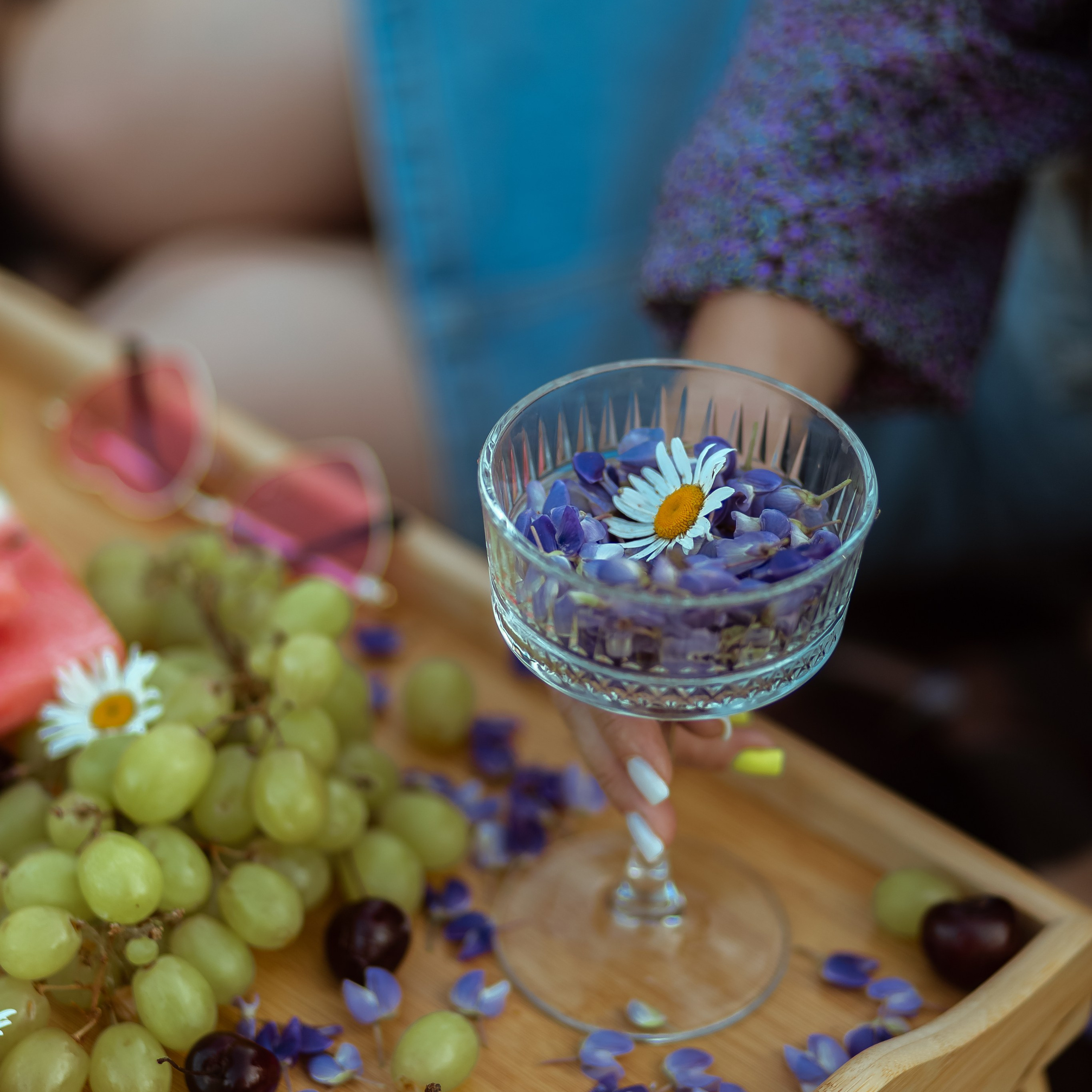 В поле с люпинами). Свадебный и семейный фотограф Можга-Ижевск Ксения Романова