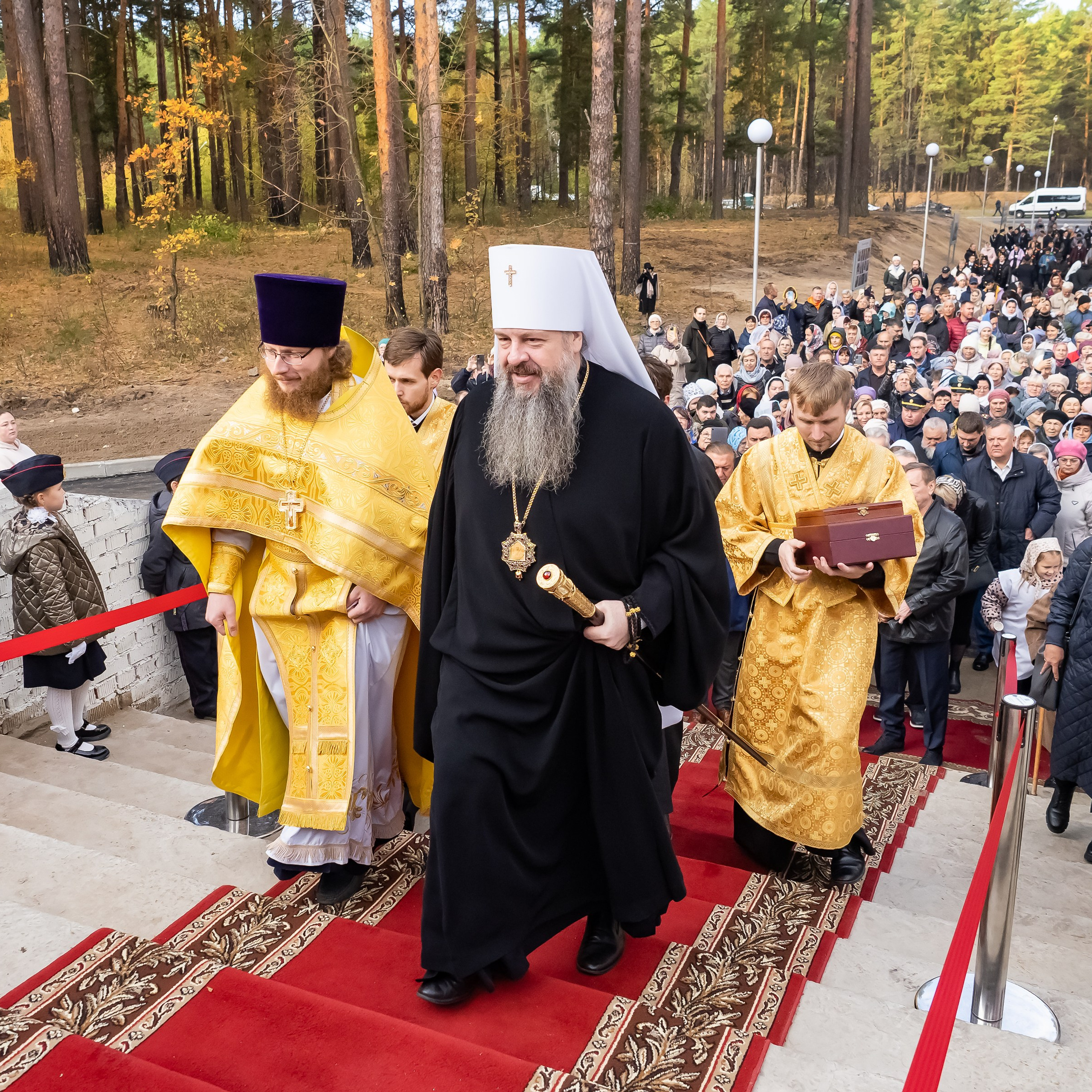 Открытие Храма Серафима Саровского