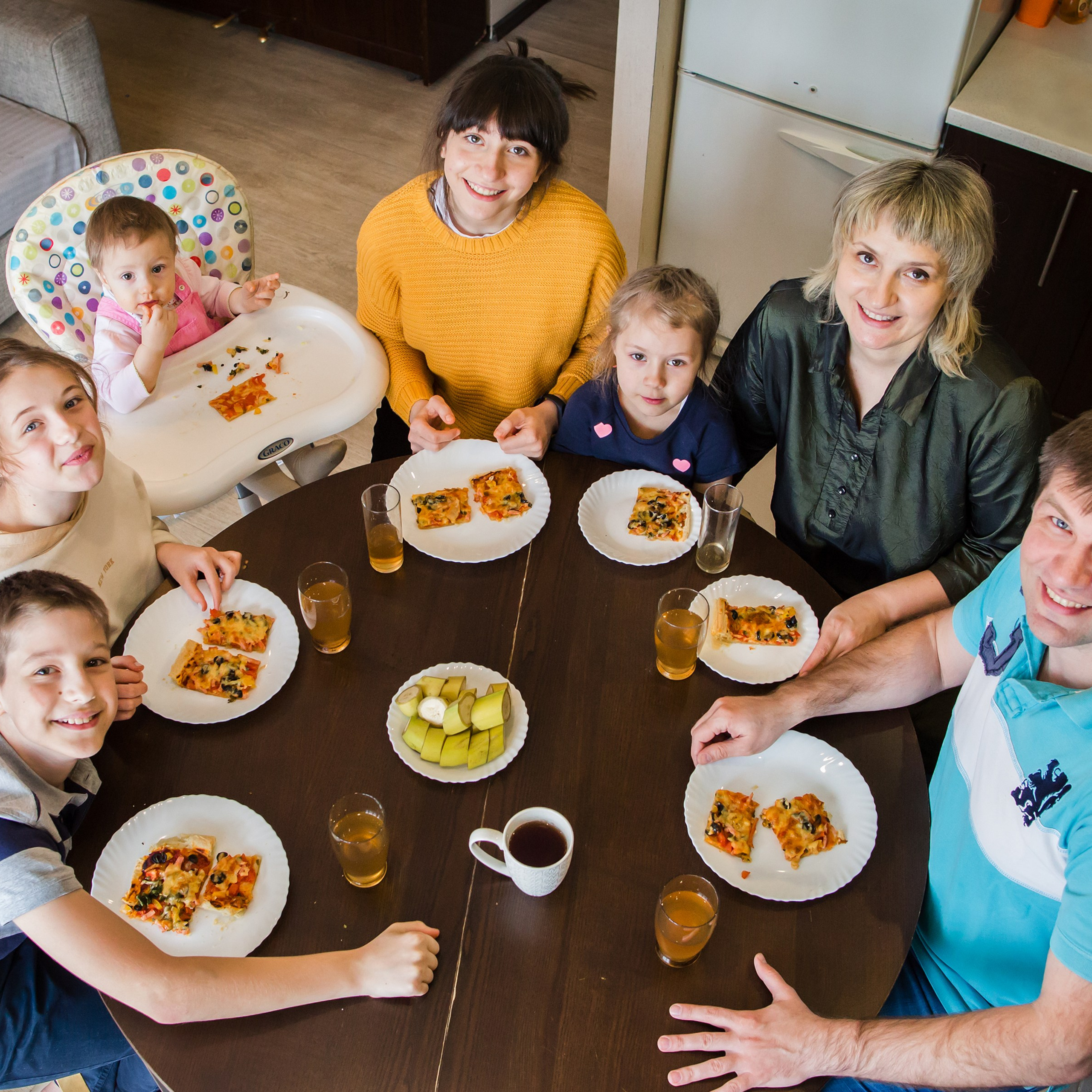 Большая семья