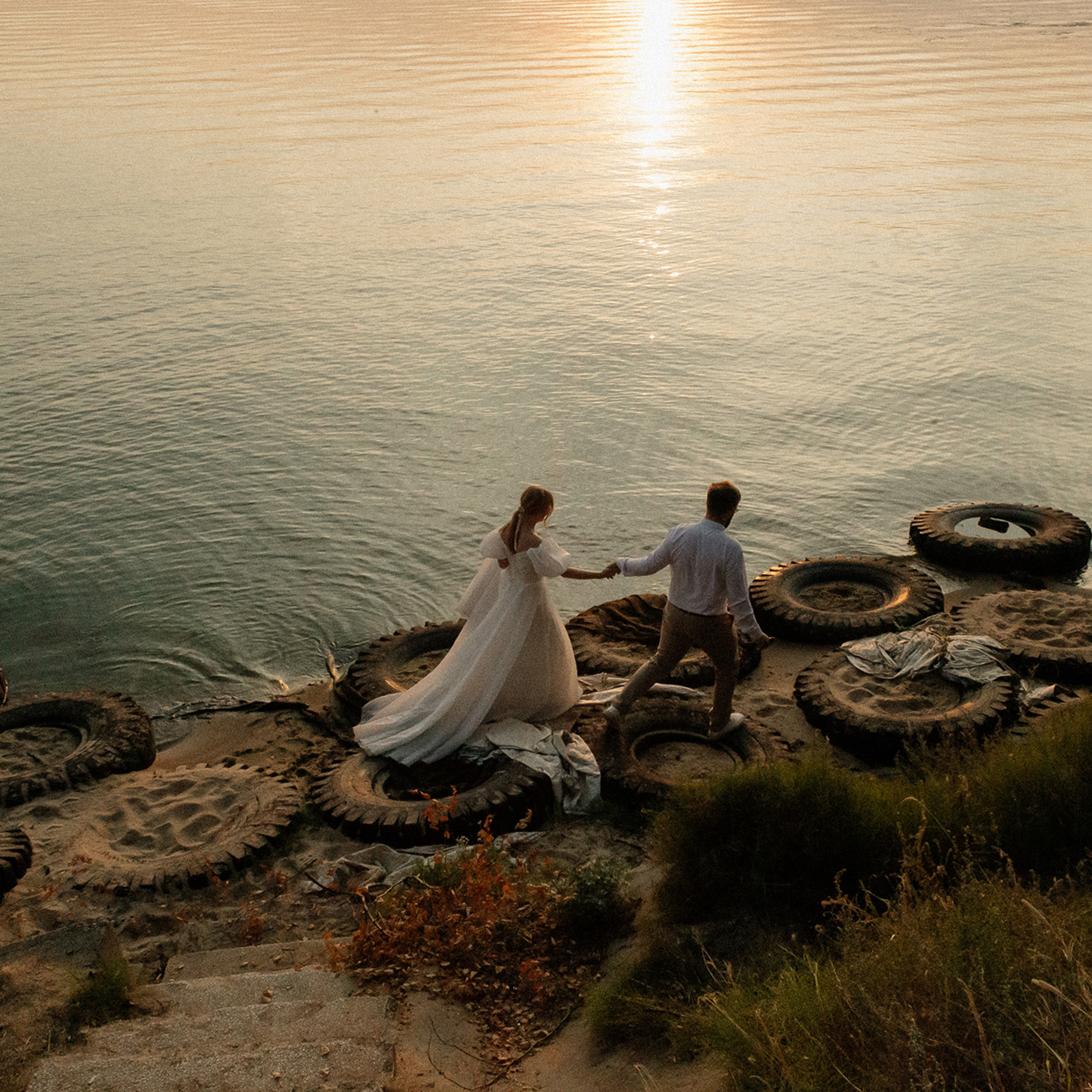 Фотосессия на горьковском море — Артем и Настя