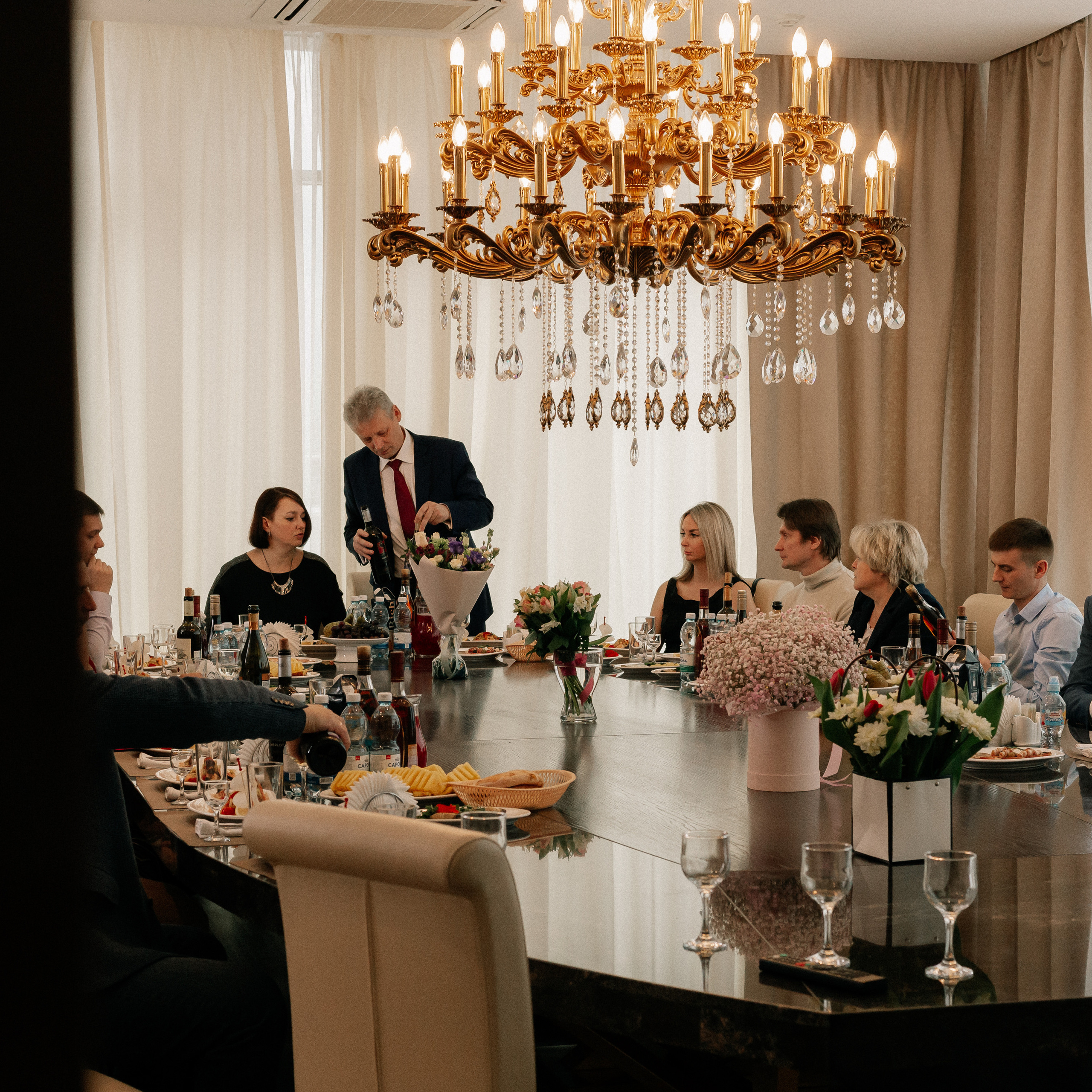 Банкет-юбилей в ресторане «Белый парус»