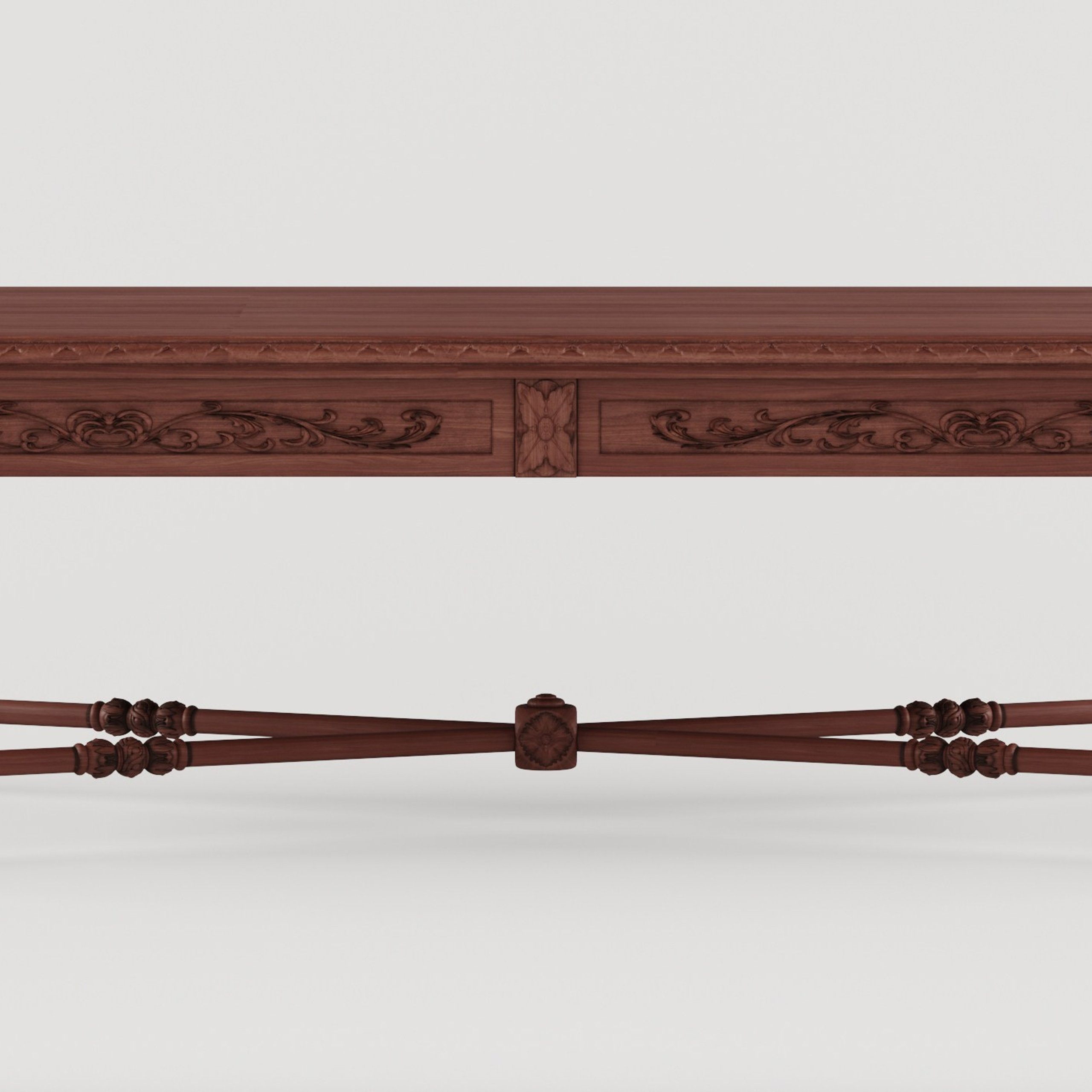 Стол с&nbsp;резным декором