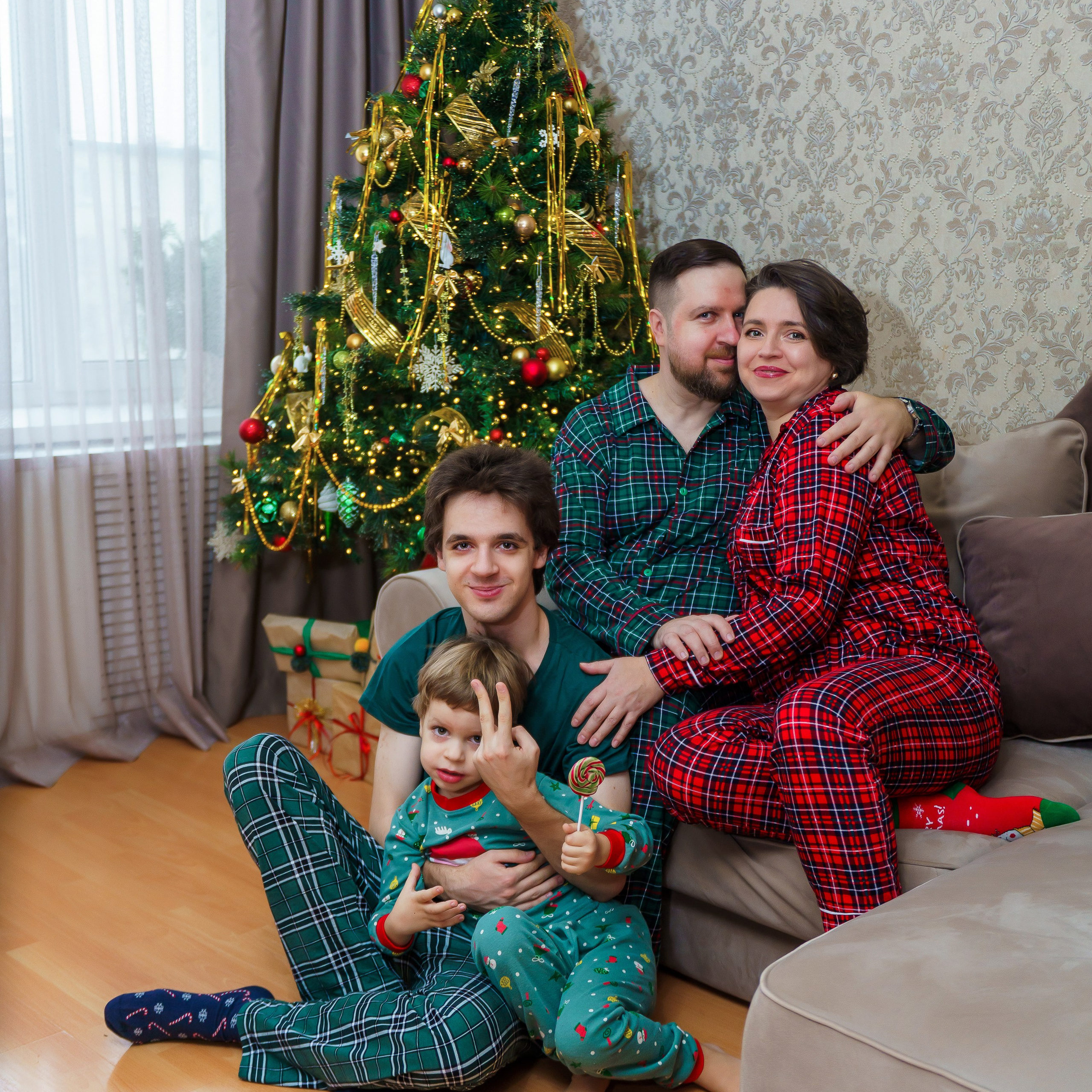 Новый год дома