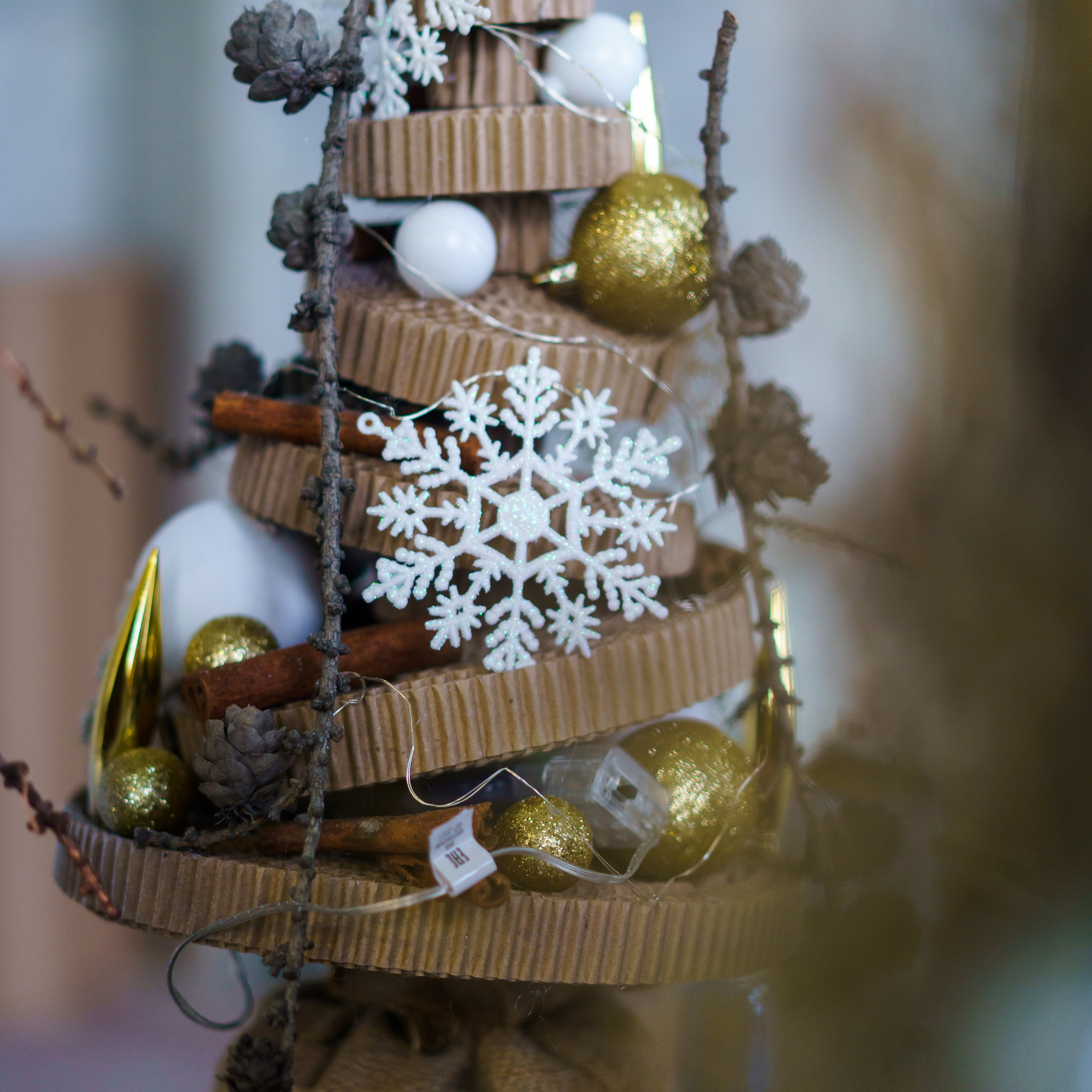 Зимний цветочный дизайн