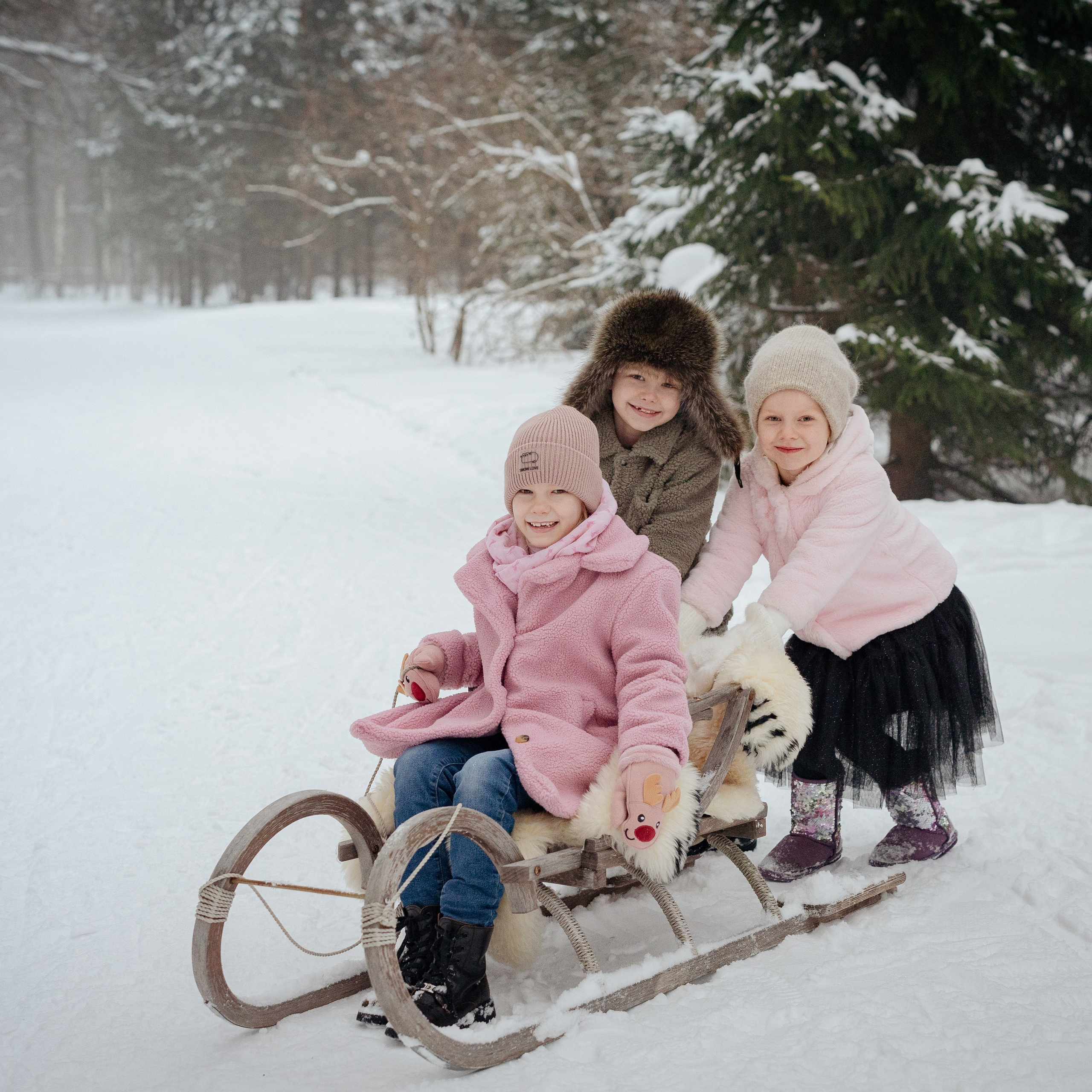 Дети в парке