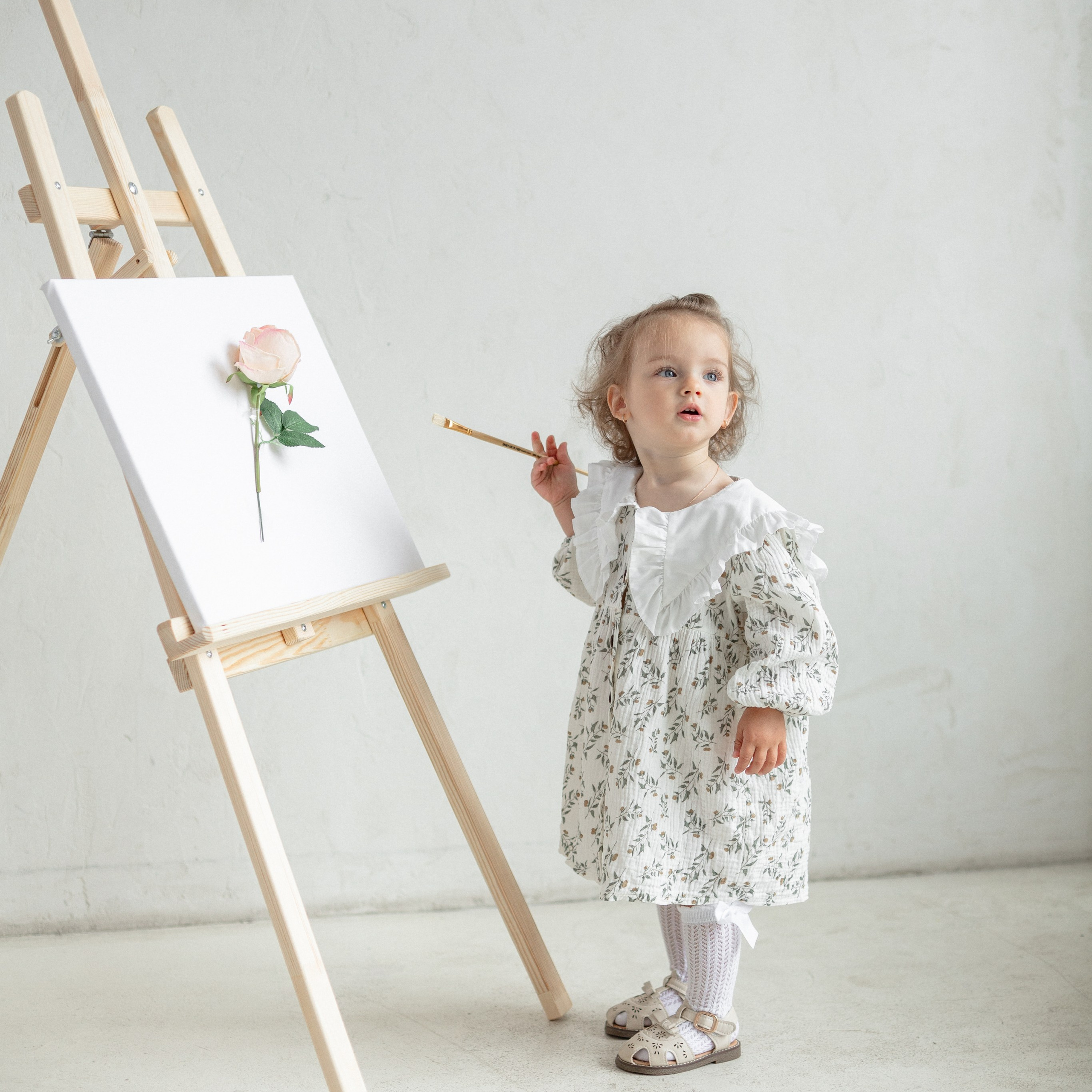 Маленькая принцесса Лидия. Семейный и детский фотограф в Москве Анастасия Брагина