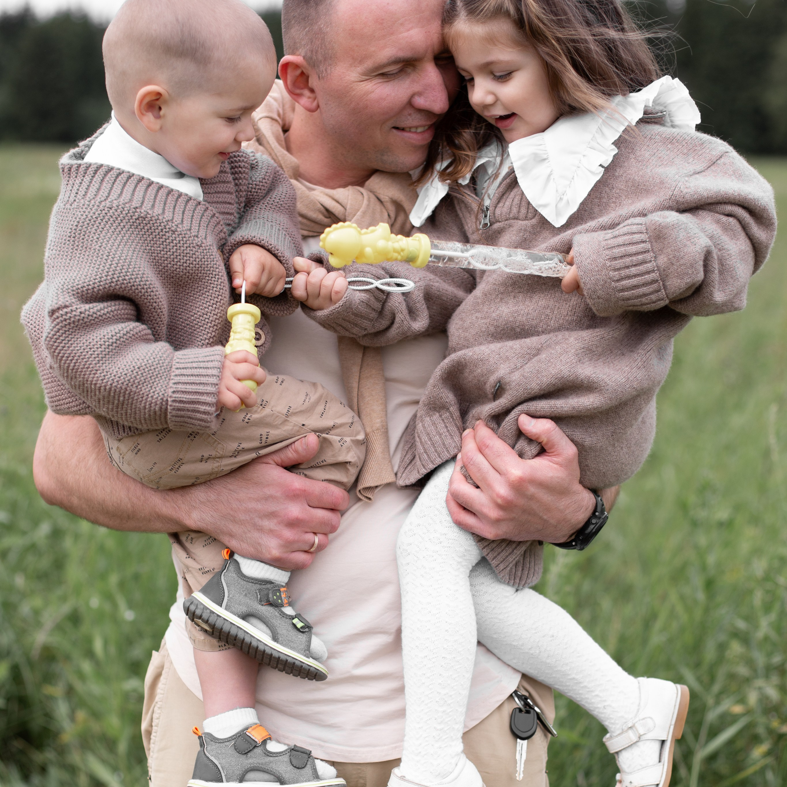 Ольга, Федор, Ксюша и Дима. Семейный и детский фотограф в Москве Анастасия Брагина