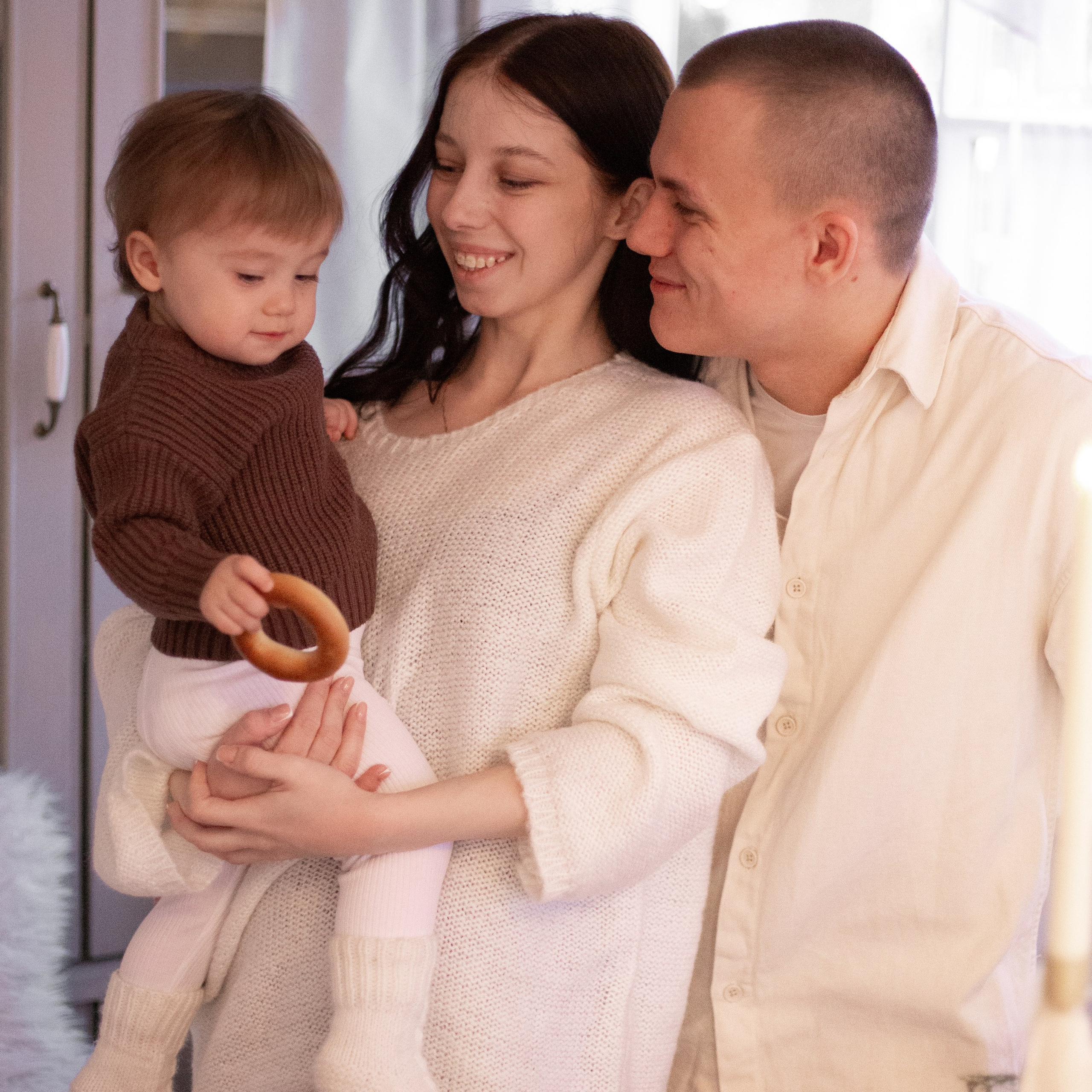 Валерия, Вячеслав и Евдокия. Семейный и детский фотограф в Москве Анастасия Брагина