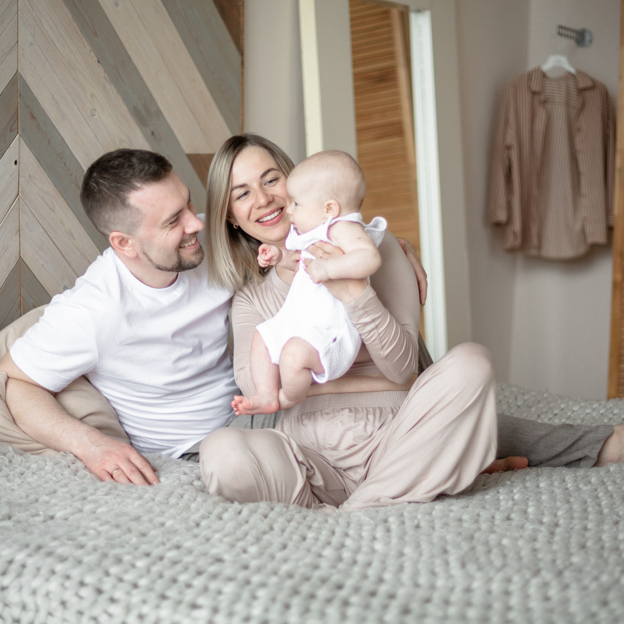 Евгения, Сергей и Матвей. Семейный и детский фотограф в Москве Анастасия Брагина