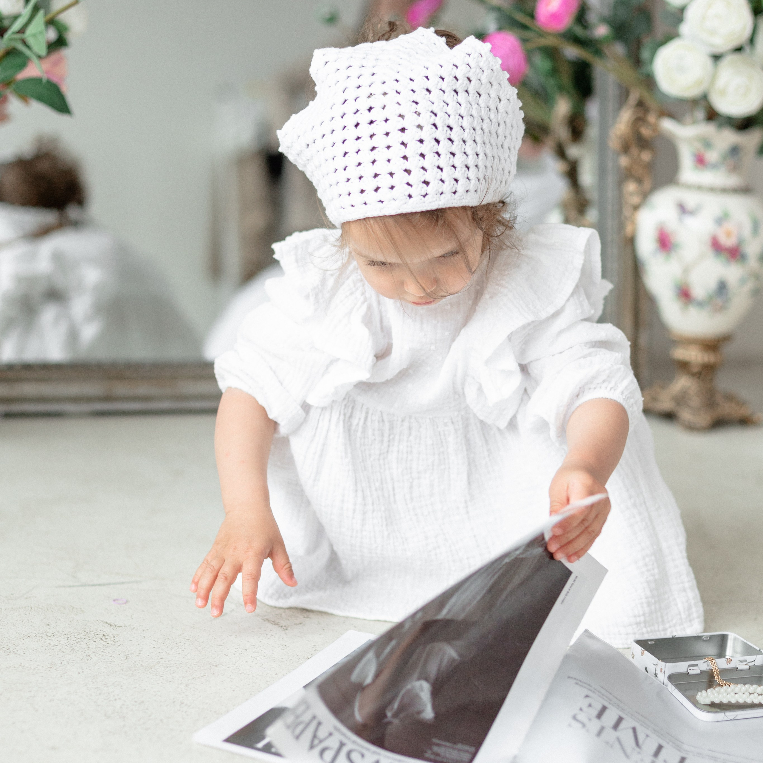 Маленькая принцесса Лидия. Семейный и детский фотограф в Москве Анастасия Брагина