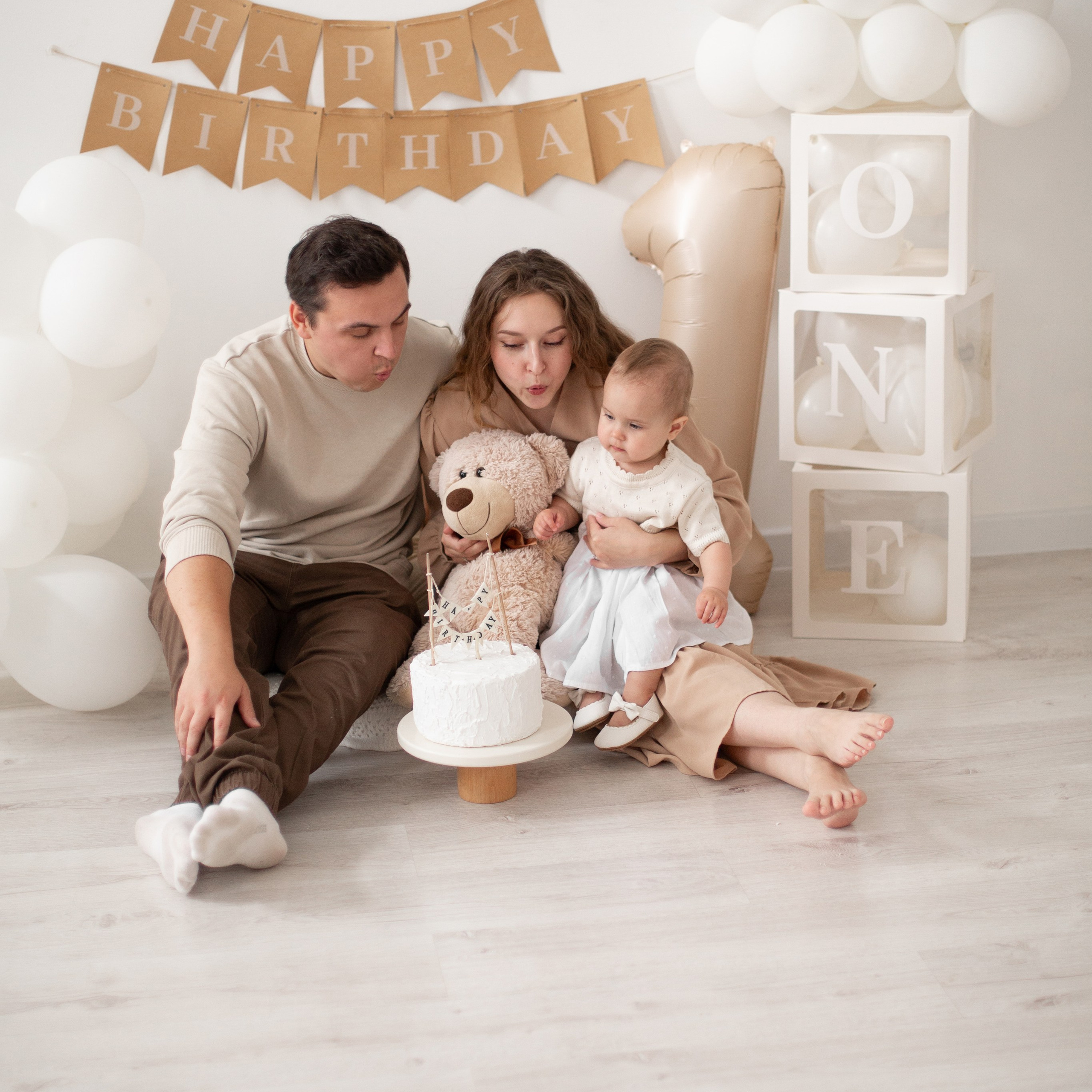 Первый годик Софии. Семейный и детский фотограф в Москве Анастасия Брагина