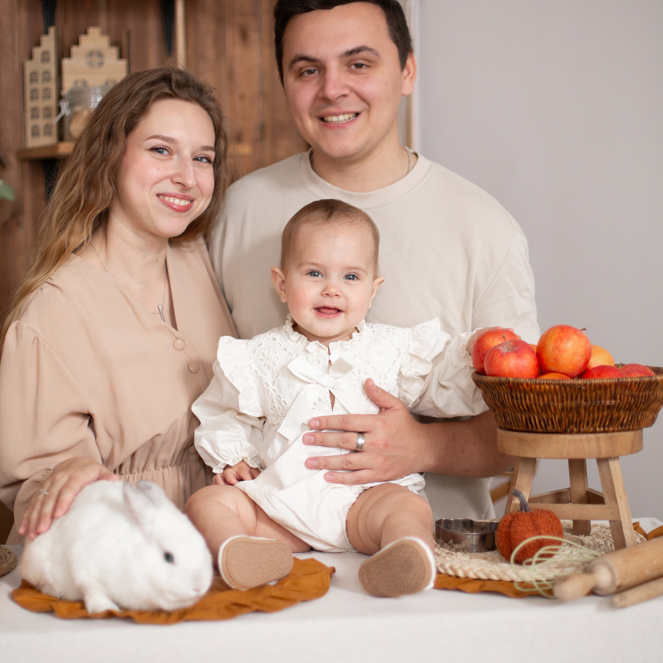 Первый годик Софии. Семейный и детский фотограф в Москве Анастасия Брагина