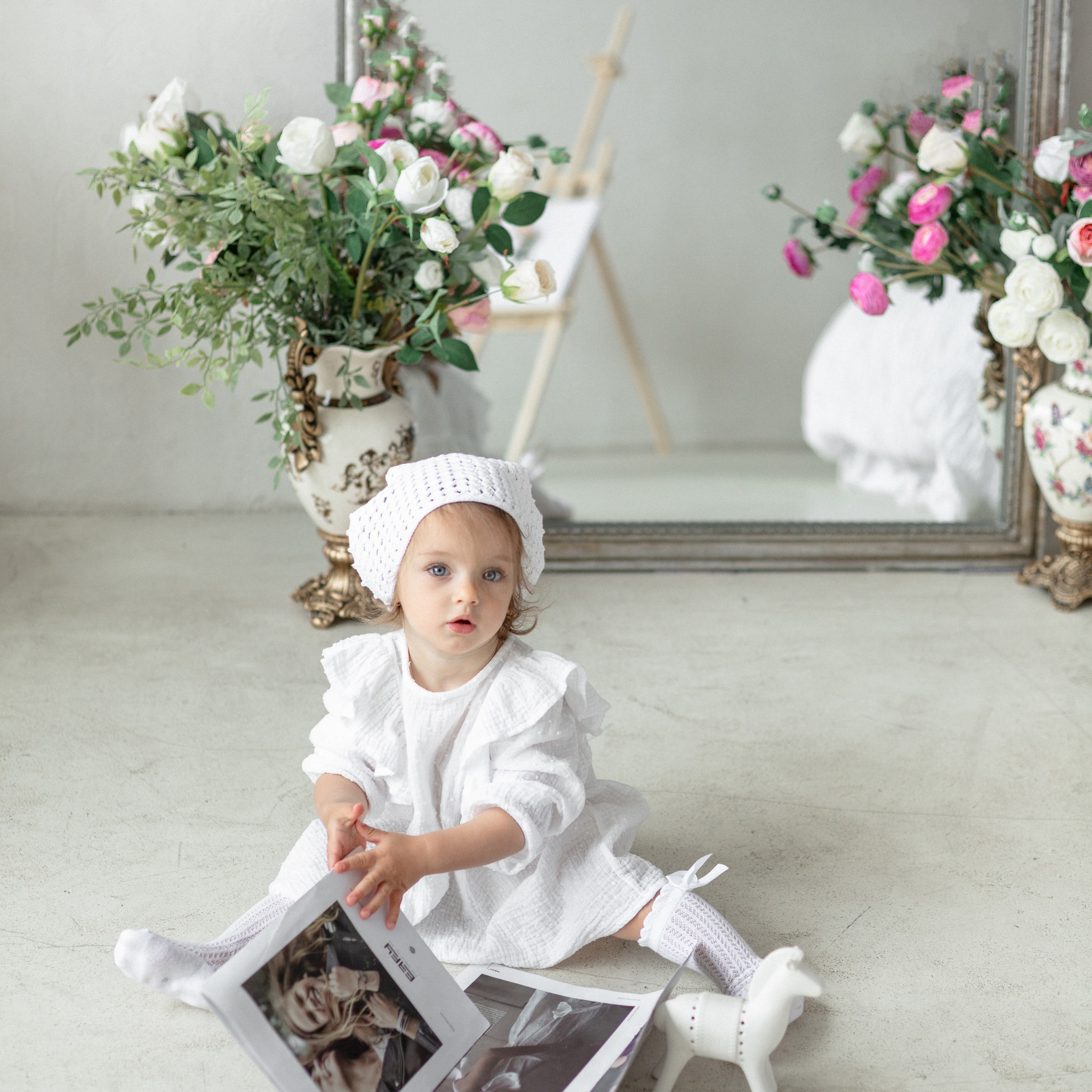 Маленькая принцесса Лидия. Семейный и детский фотограф в Москве Анастасия Брагина